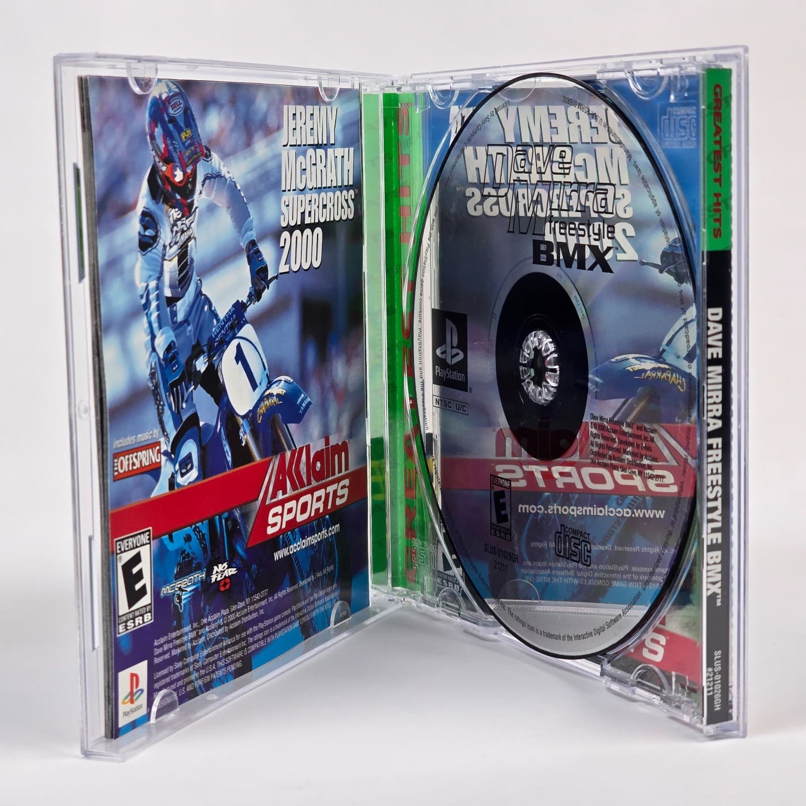 Dave Mirra Freestyle BMX (PlayStation 1 PS1) Greatest Hits CIB COMPLETE - Thumbnail 2