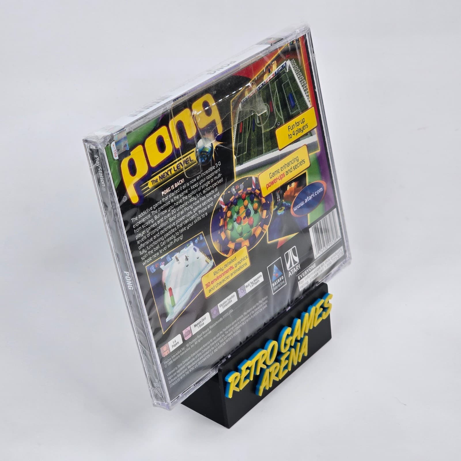 Pong (PlayStation 1 PS1) BRAND NEW FACTORY SEALED - Thumbnail 2