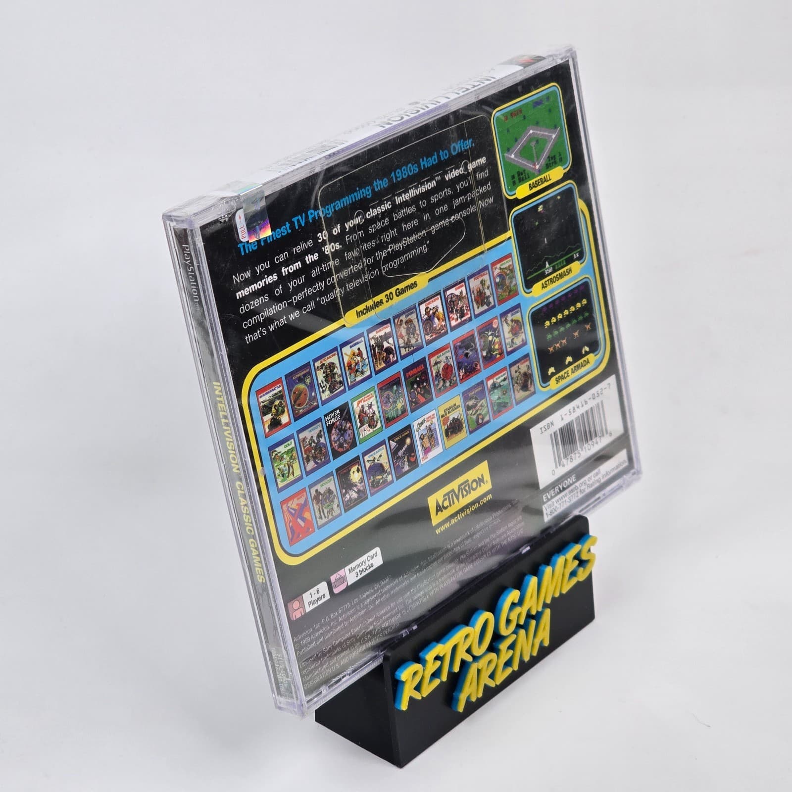 Intellivision Classic Games (PlayStation 1 PS1) BRAND NEW FACTORY SEALED - Thumbnail 2
