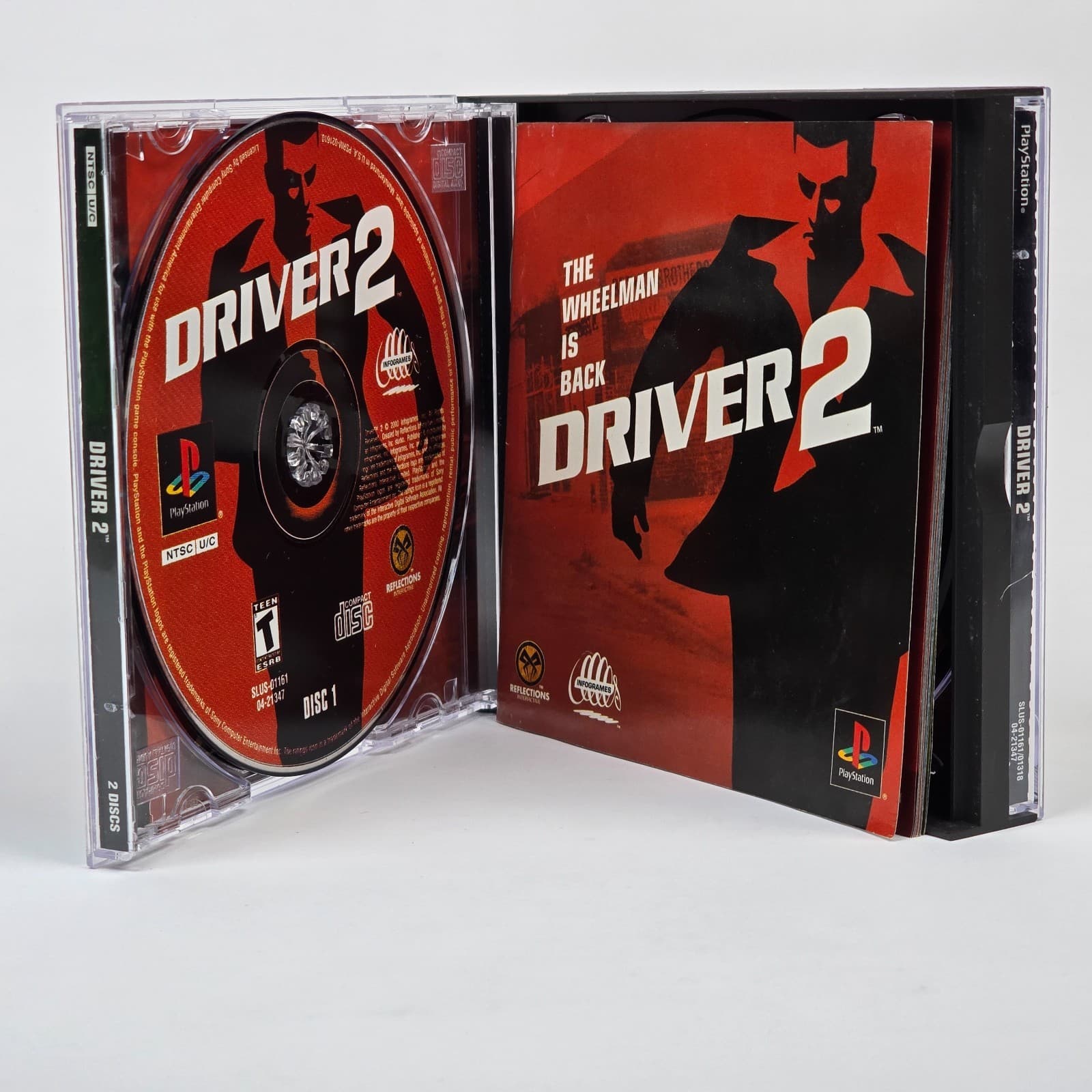 💿REFURBISHED Driver 2 (PlayStation 1 PS1) Black Label CIB COMPLETE💿 - Thumbnail 2