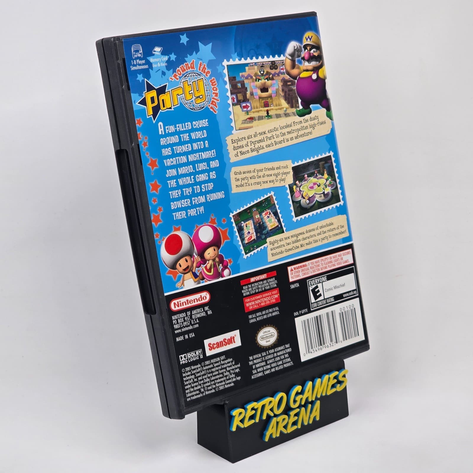 💿REFURBISHED Mario Party 7 (Nintendo GameCube) CIB COMPLETE💿 - Thumbnail 4