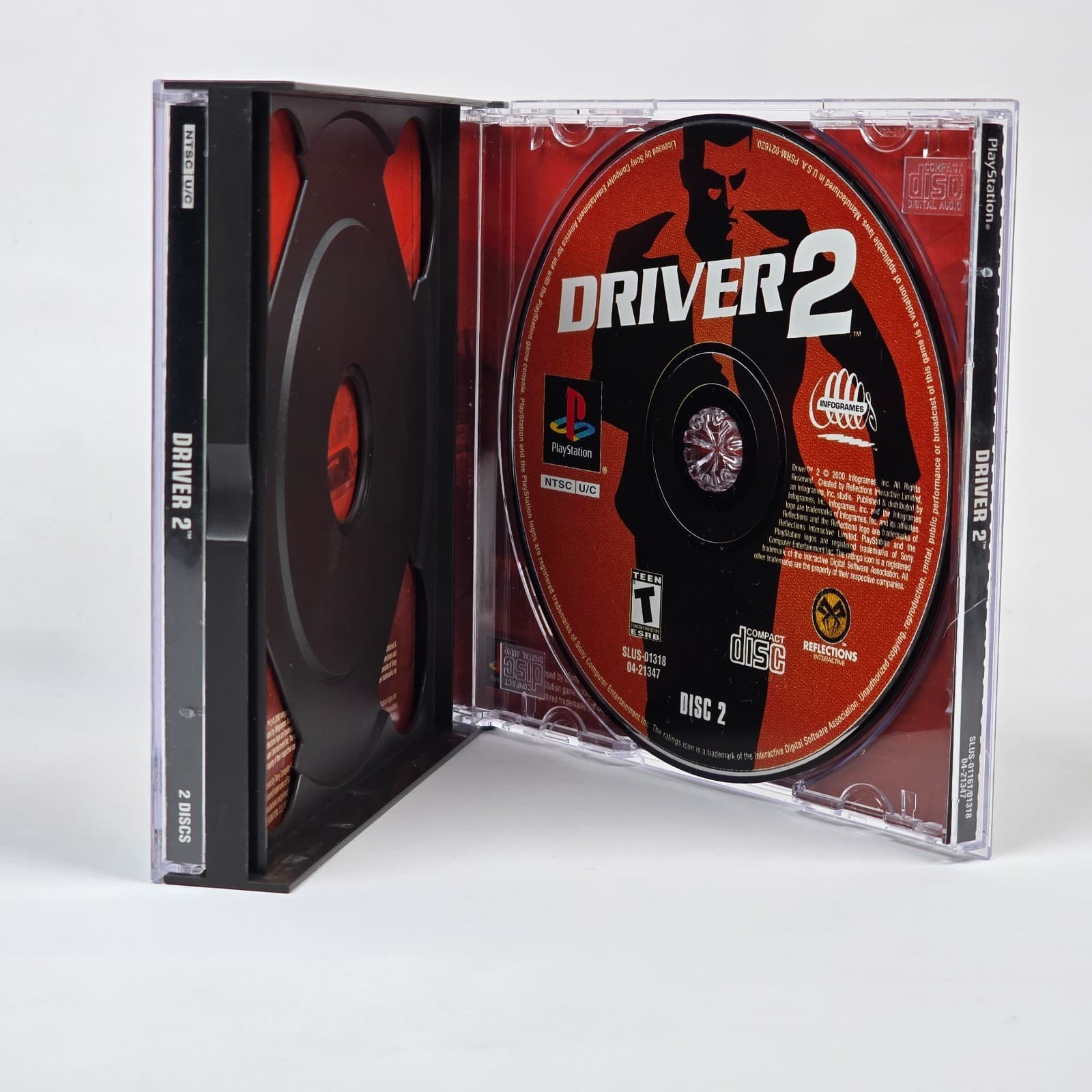 💿REFURBISHED Driver 2 (PlayStation 1 PS1) Black Label CIB COMPLETE💿 - Thumbnail 4