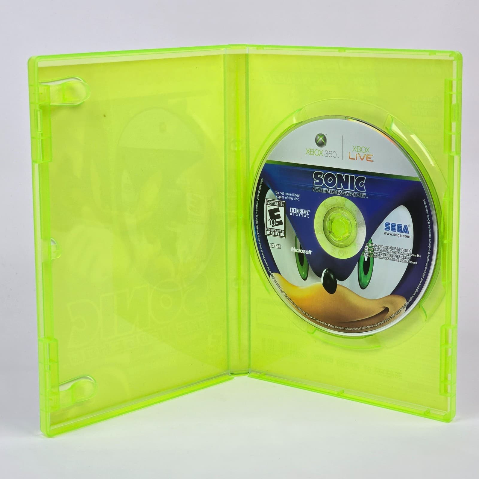 Sonic the Hedgehog (Xbox 360) Case & Disc - Thumbnail 2