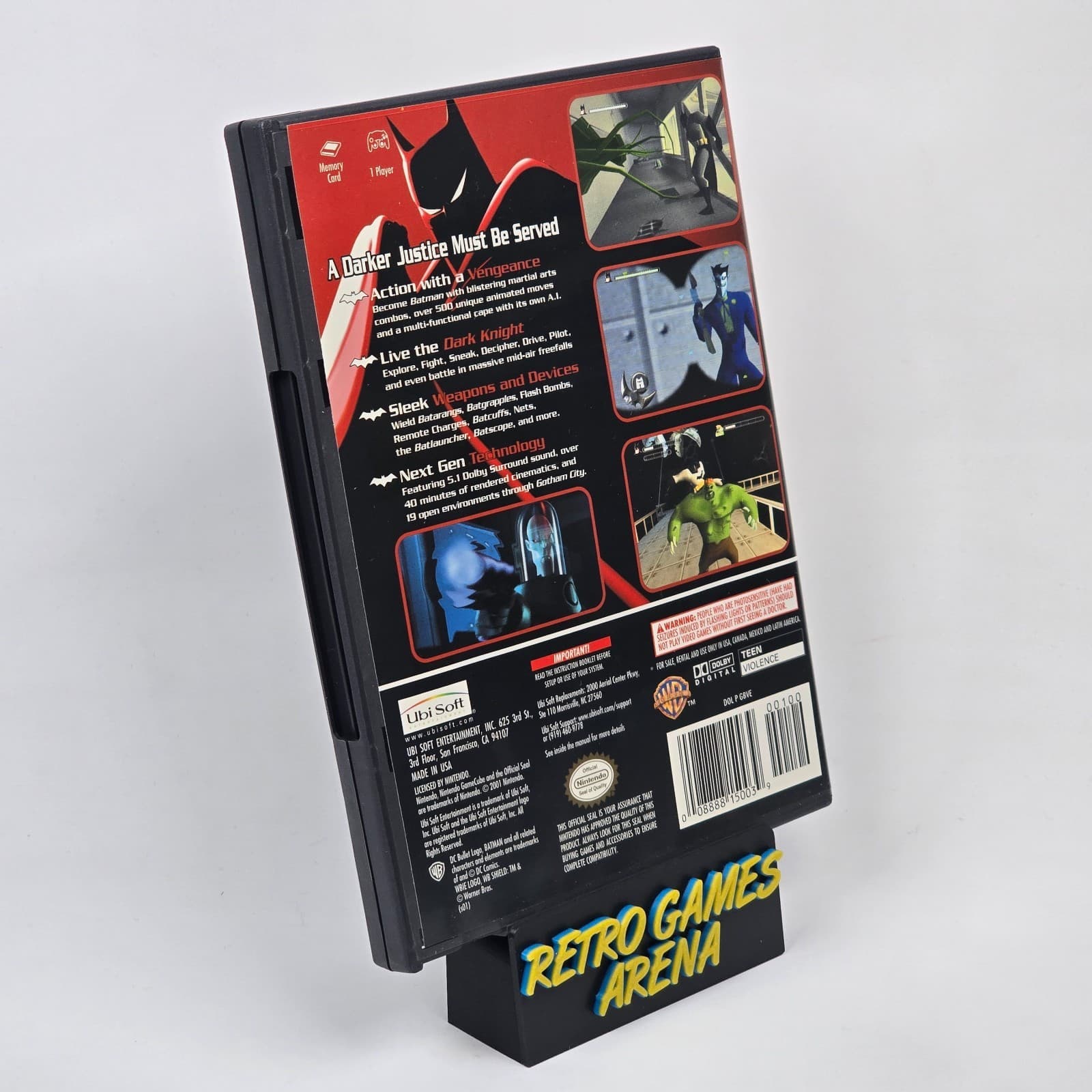 💿REFURBISHED Batman: Vengeance (Nintendo GameCube) CIB COMPLETE💿 - Thumbnail 4