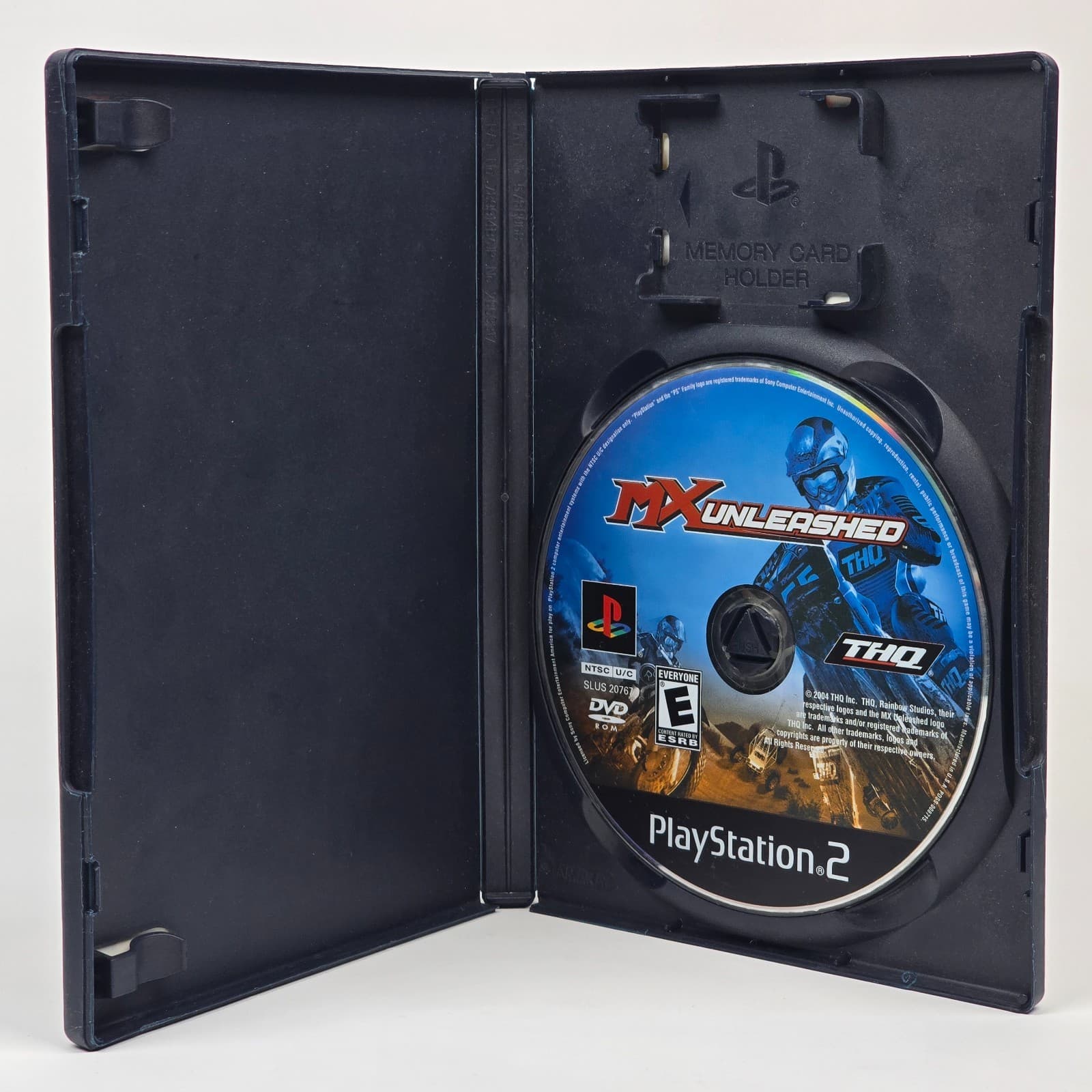 MX Unleashed (PlayStation 2 PS2) Black Label Case & Disc - Thumbnail 2