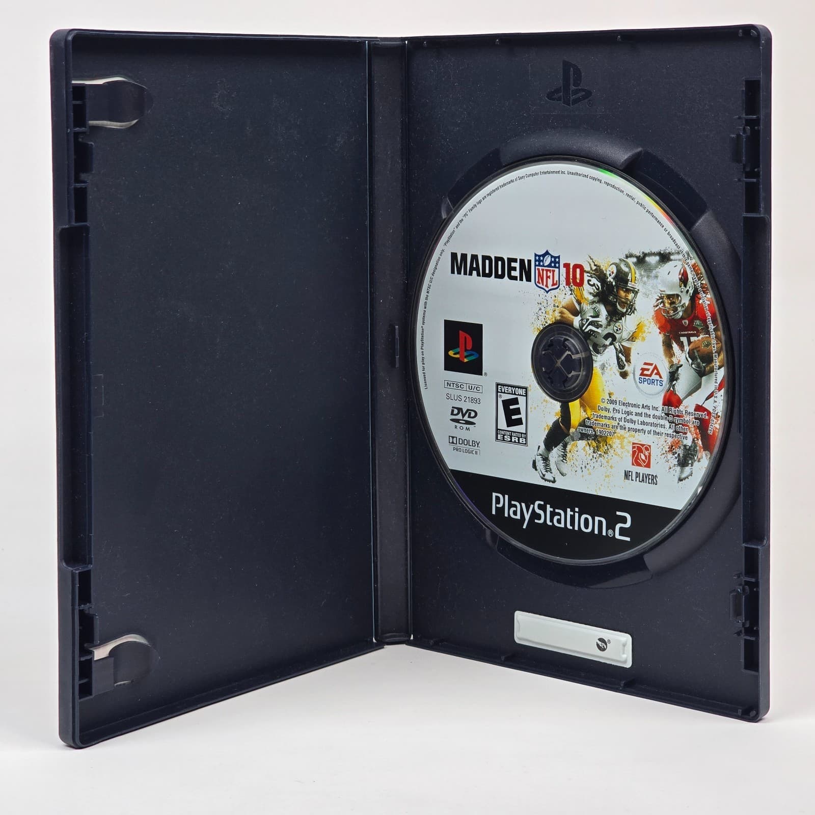 Madden NFL 10 (PlayStation 2 PS2) Case & Disc - Thumbnail 2