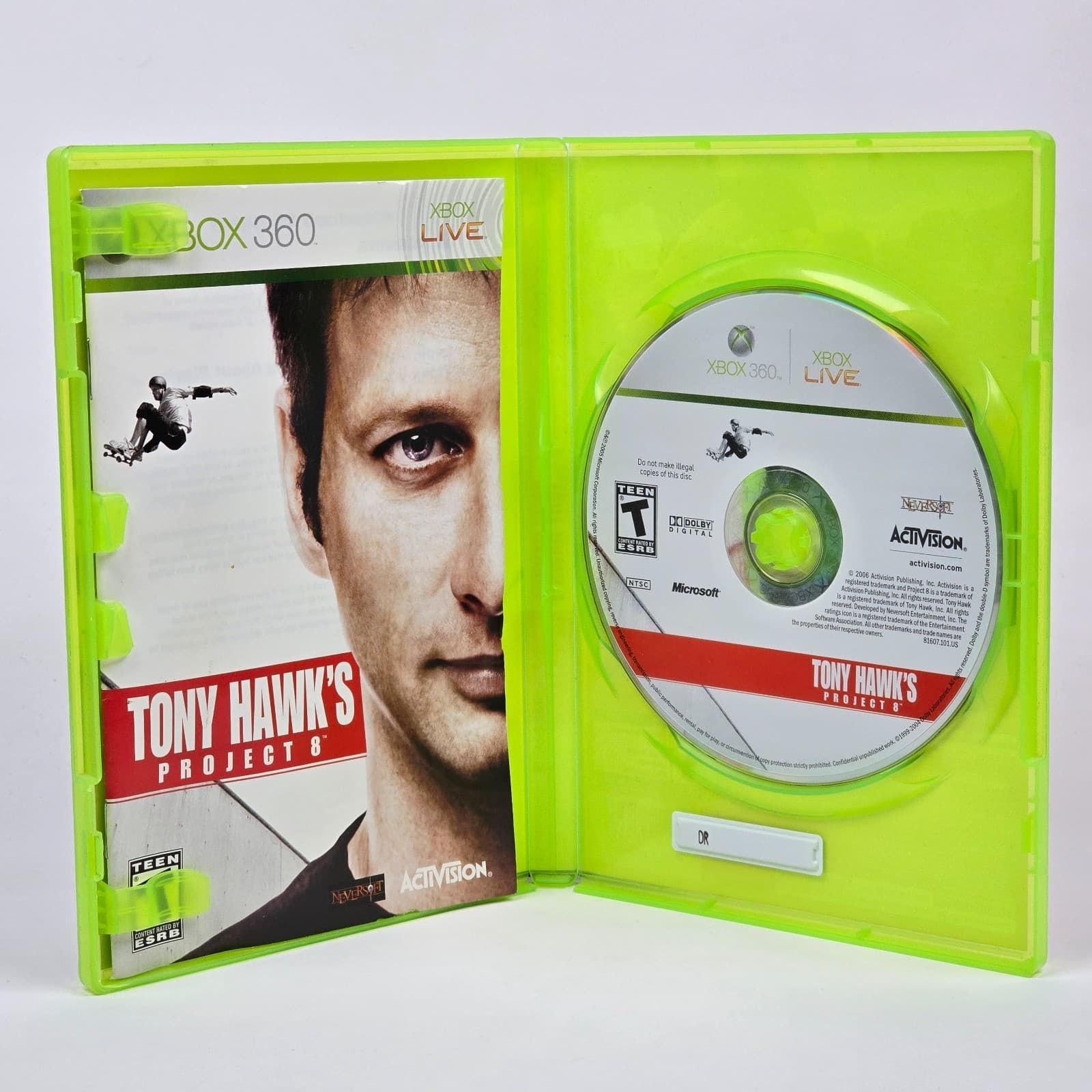Tony Hawk's Project 8 (Xbox 360) CIB COMPLETE - Thumbnail 2