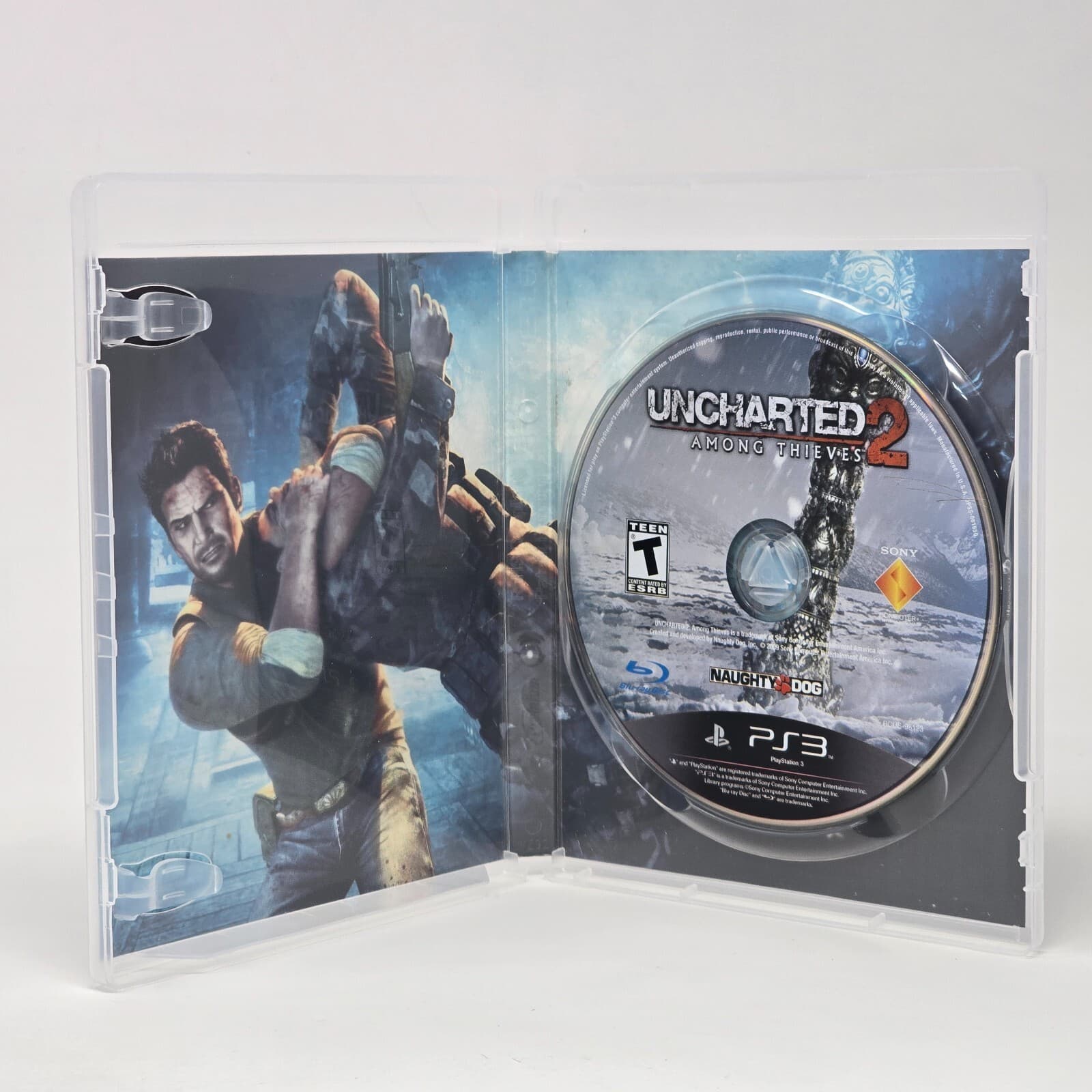 Uncharted 2: Among Thieves (PlayStation 3 PS3) Case & Disc TESTED - Thumbnail 2