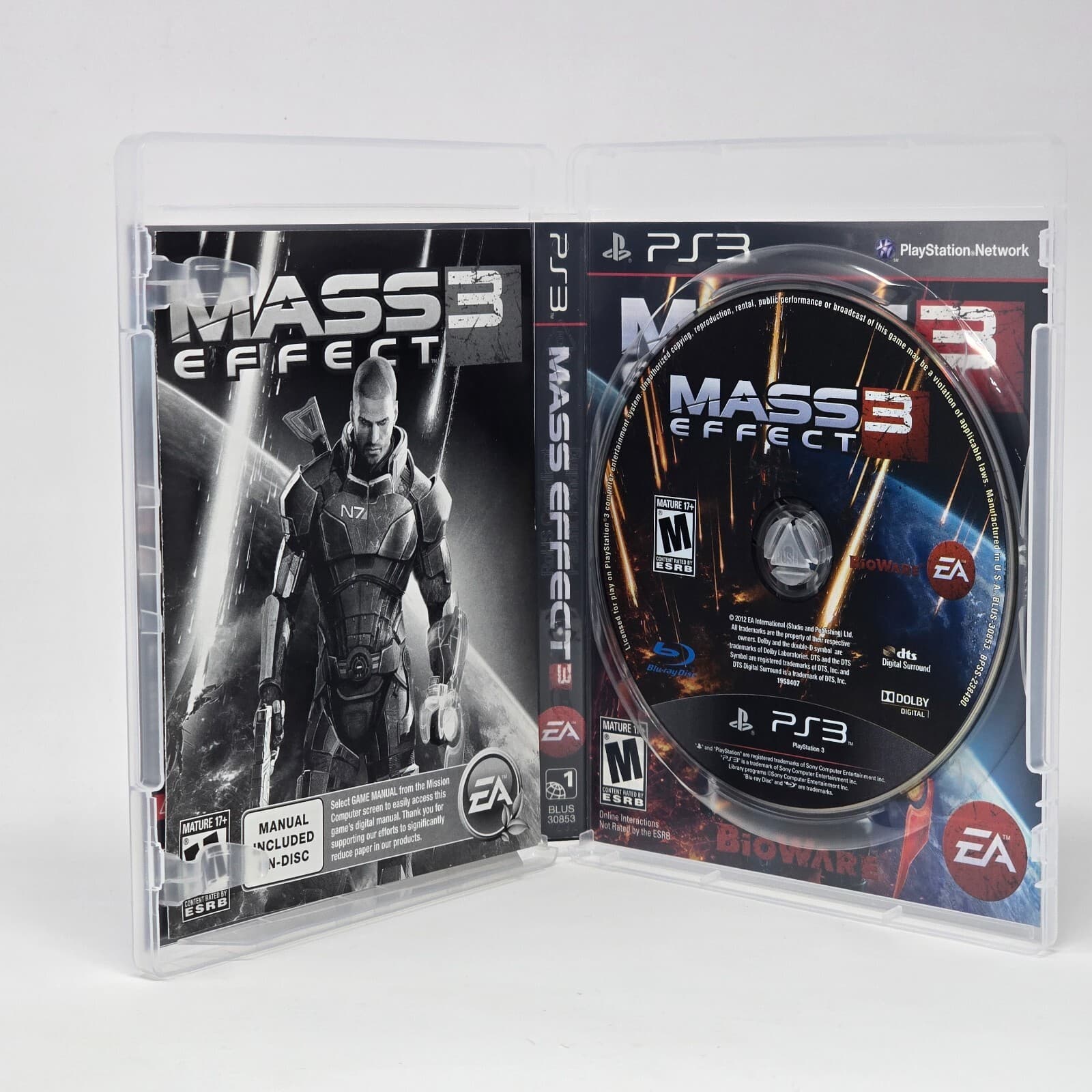 Mass Effect 3 (PlayStation 3 PS3) CIB COMPLETE & TESTED - Thumbnail 2