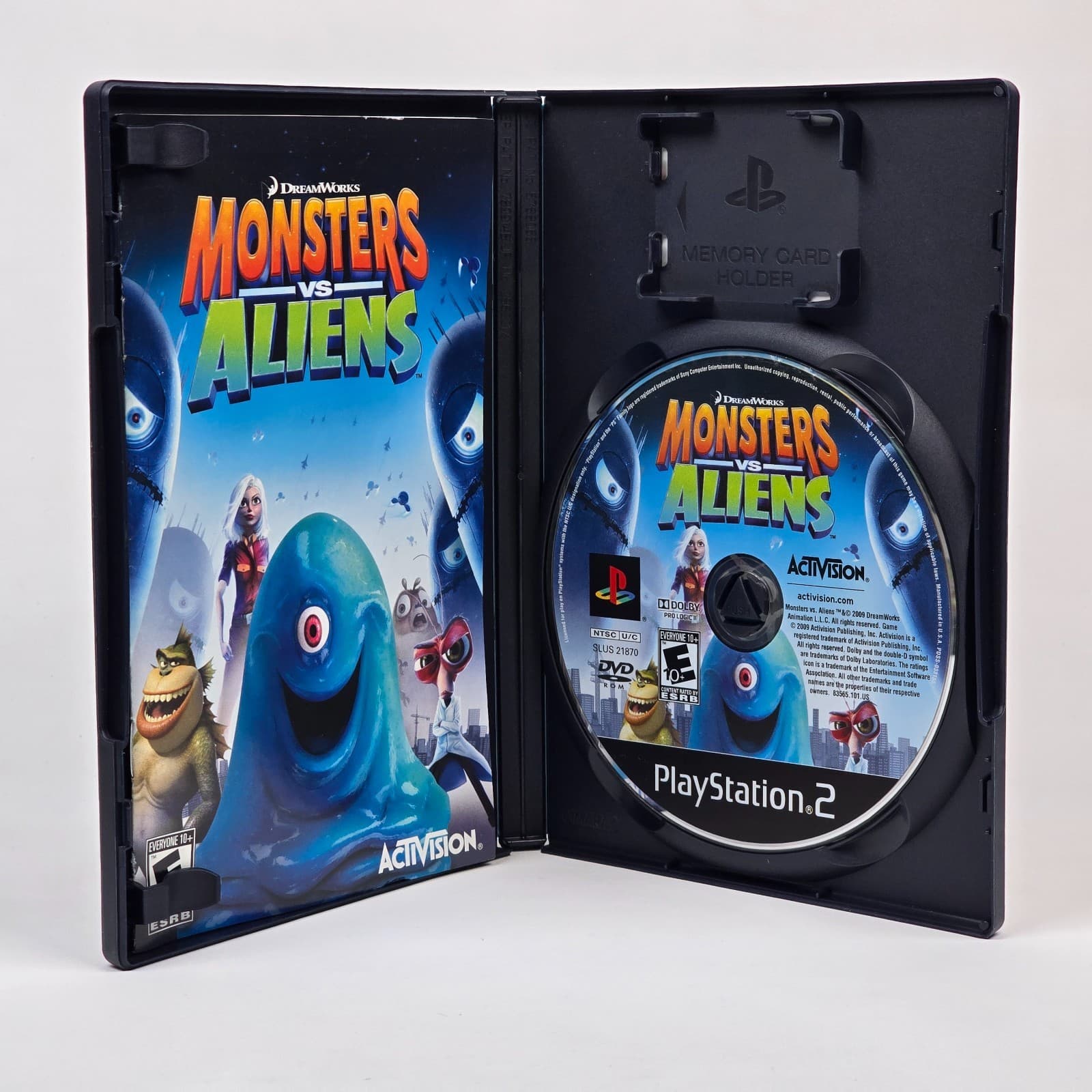 Monsters vs Aliens (PlayStation 2 PS2) CIB COMPLETE - Thumbnail 2