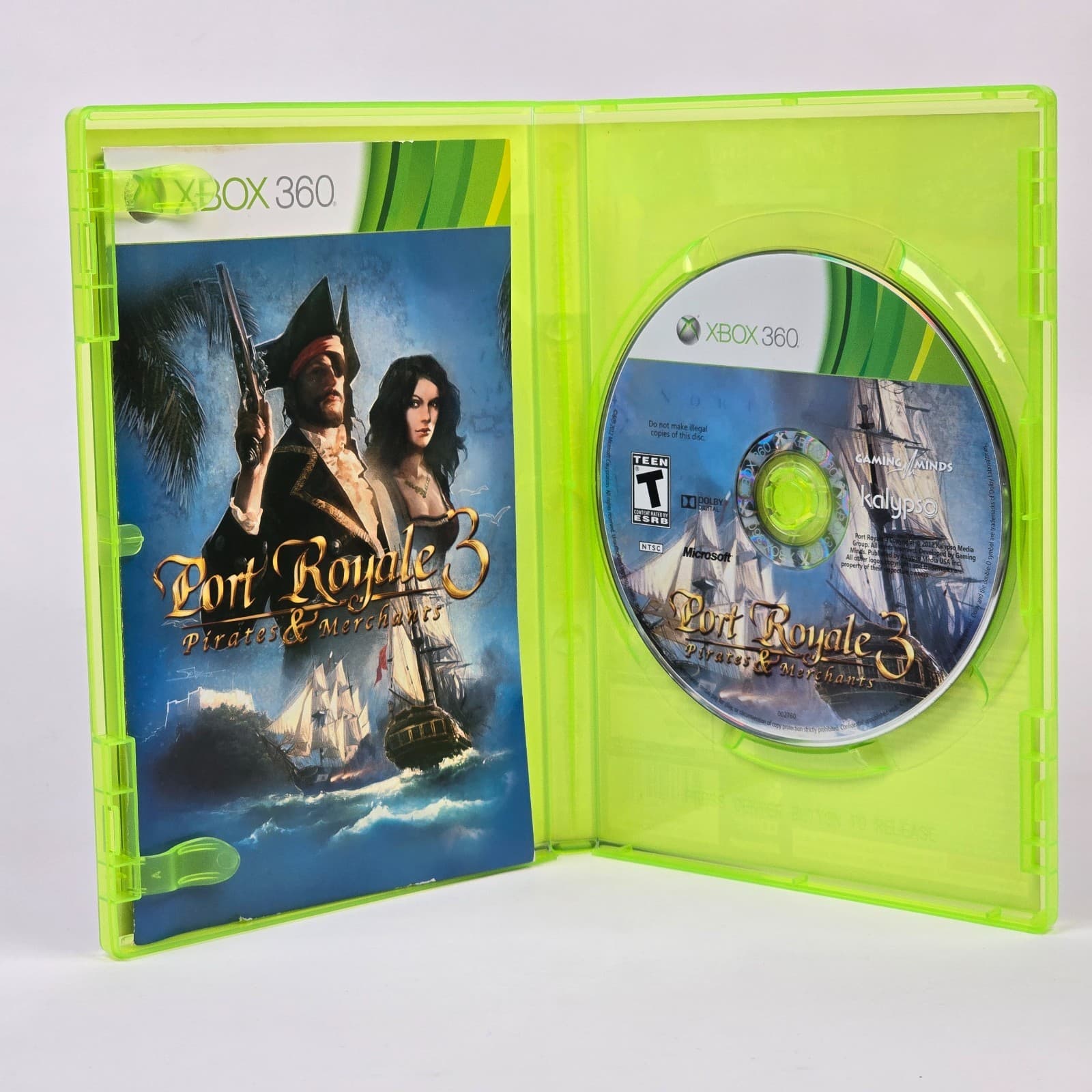 Port Royale 3: Pirates & Merchants (Xbox 360) CIB COMPLETE - Thumbnail 2