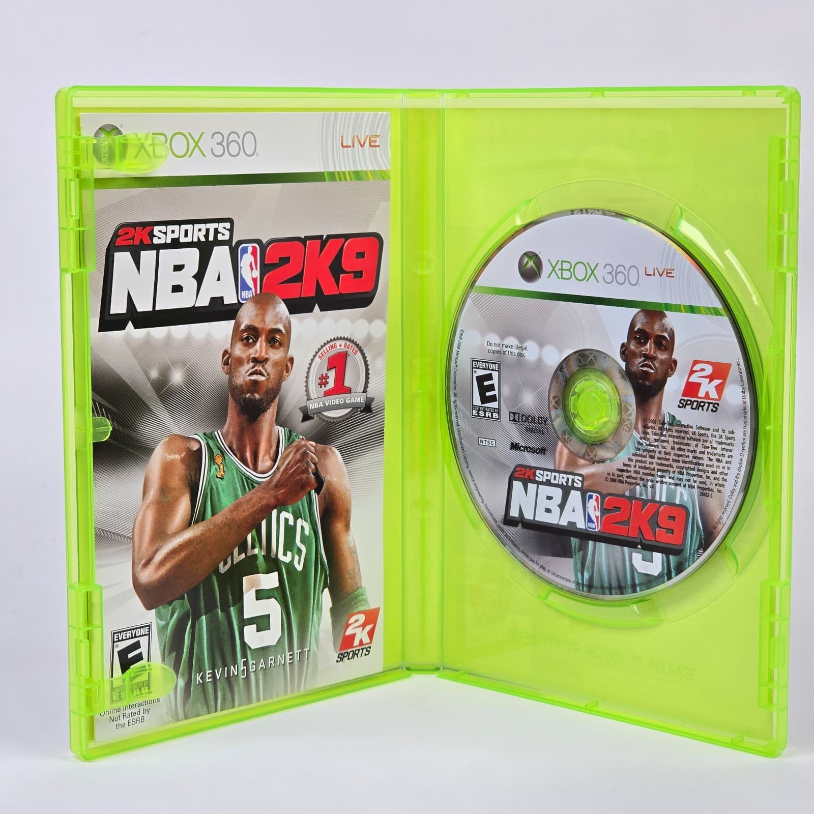 NBA 2K9 (Xbox 360) CIB COMPLETE - Thumbnail 2