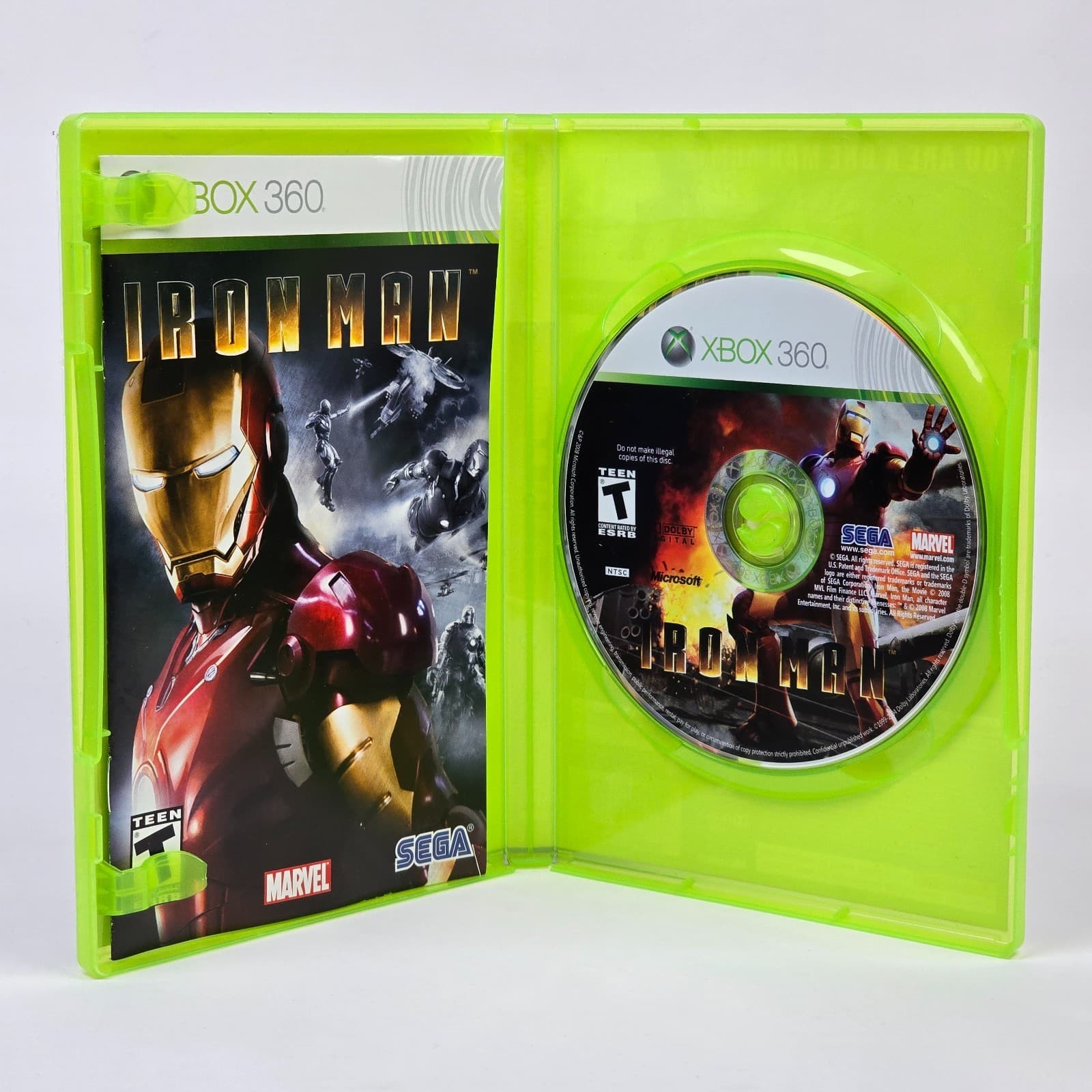 Iron Man (Xbox 360) CIB COMPLETE - Thumbnail 2