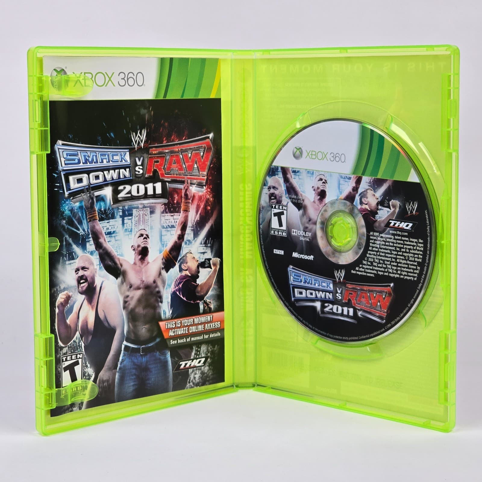 WWE Smackdown vs Raw 2011 (Xbox 360) CIB COMPLETE - Thumbnail 2