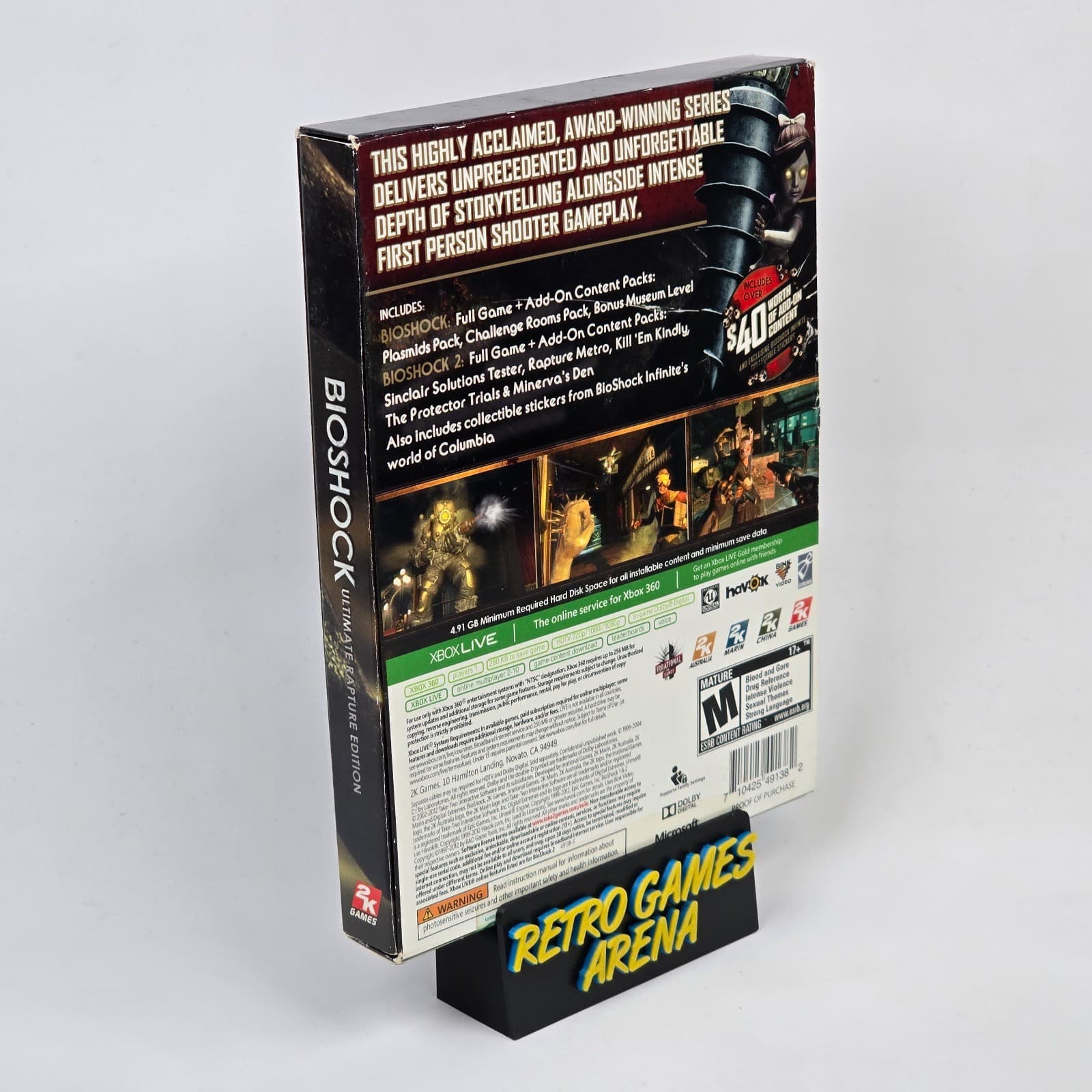 Bioshock 1 & 2: Ultimate Rapture Edition (Xbox 360) CIB COMPLETE - Thumbnail 3