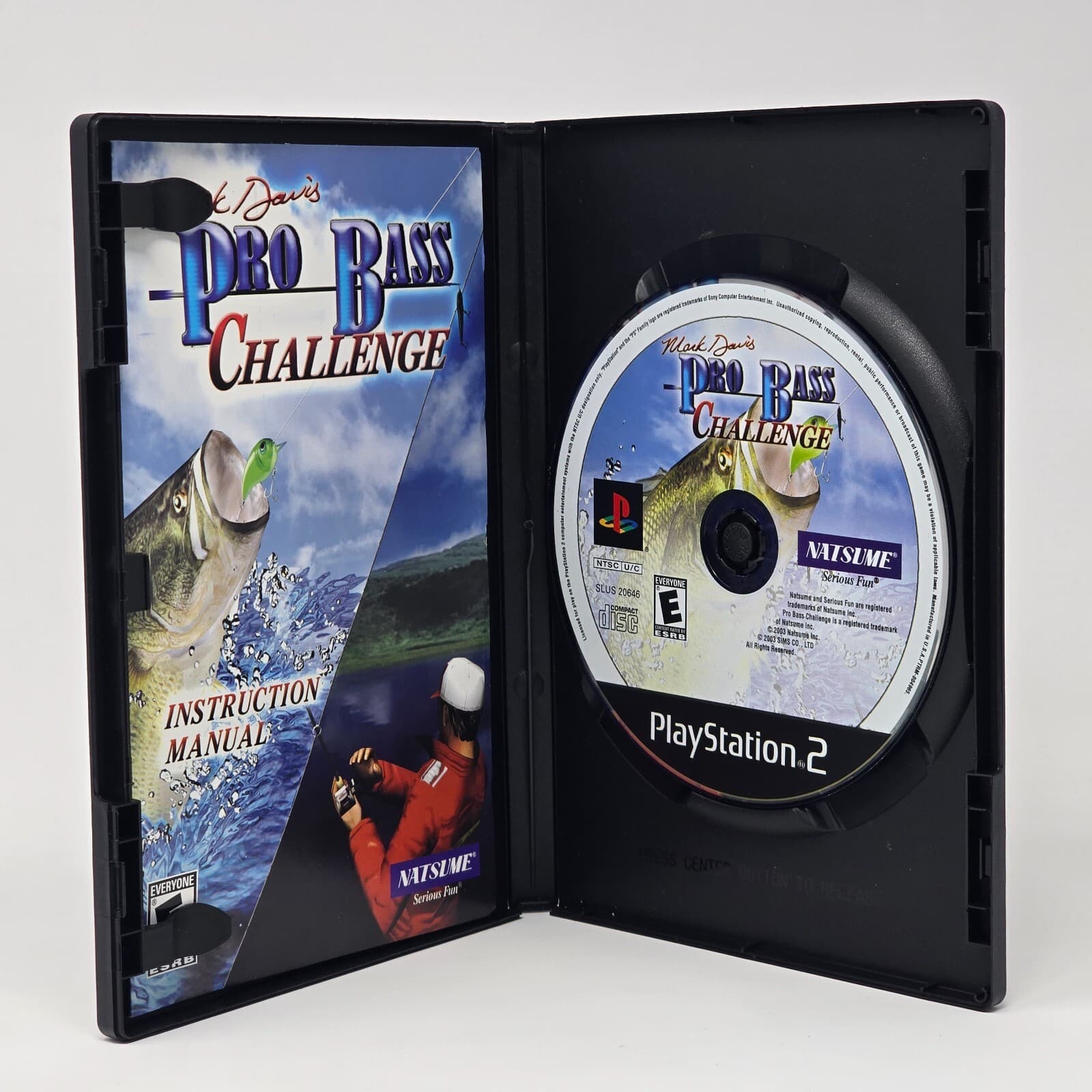 Mark Davis Pro Bass Challenge (PlayStation 2 PS2) CIB COMPLETE & TESTED - Thumbnail 2