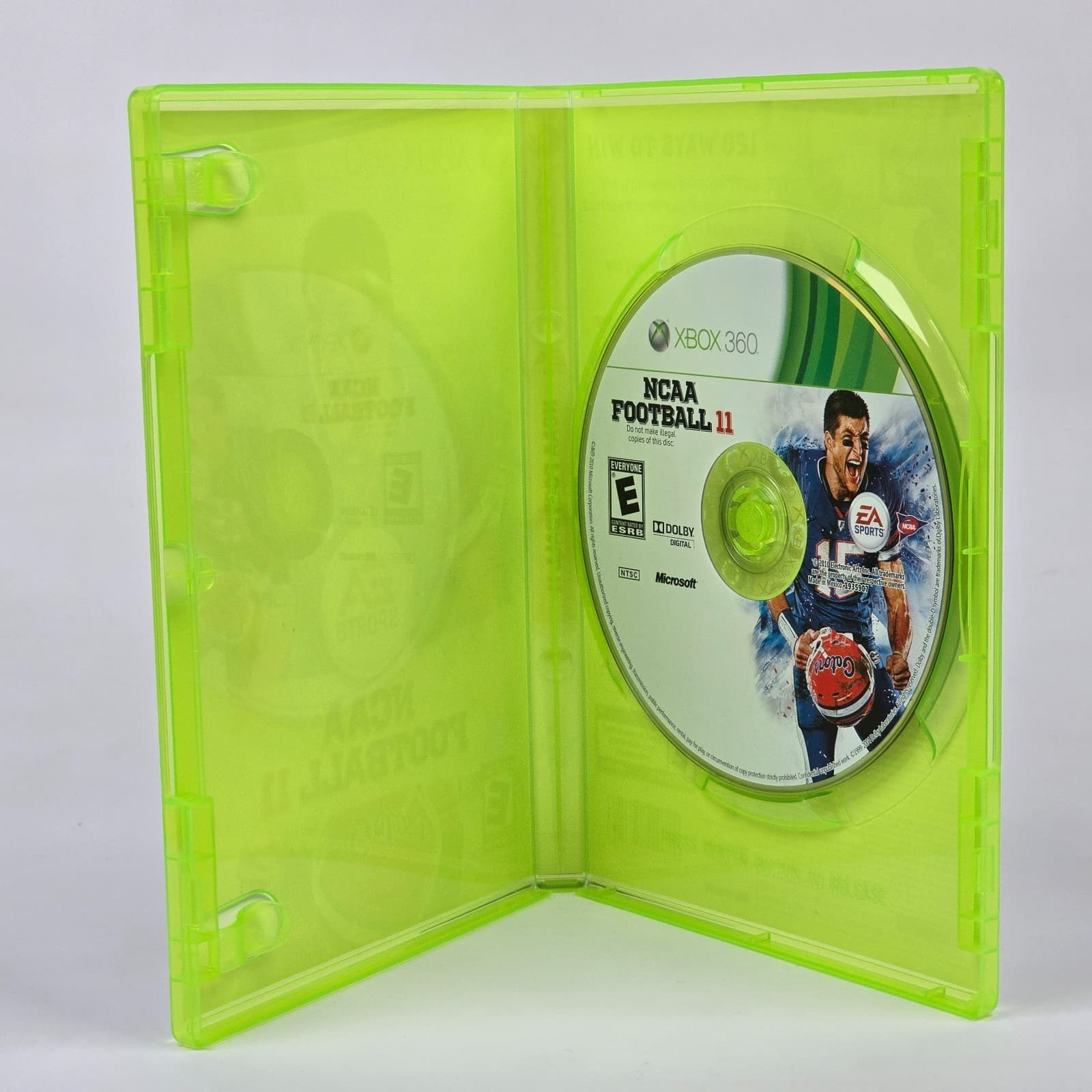 NCAA Football 11 (Xbox 360) Case & Disc - Thumbnail 2