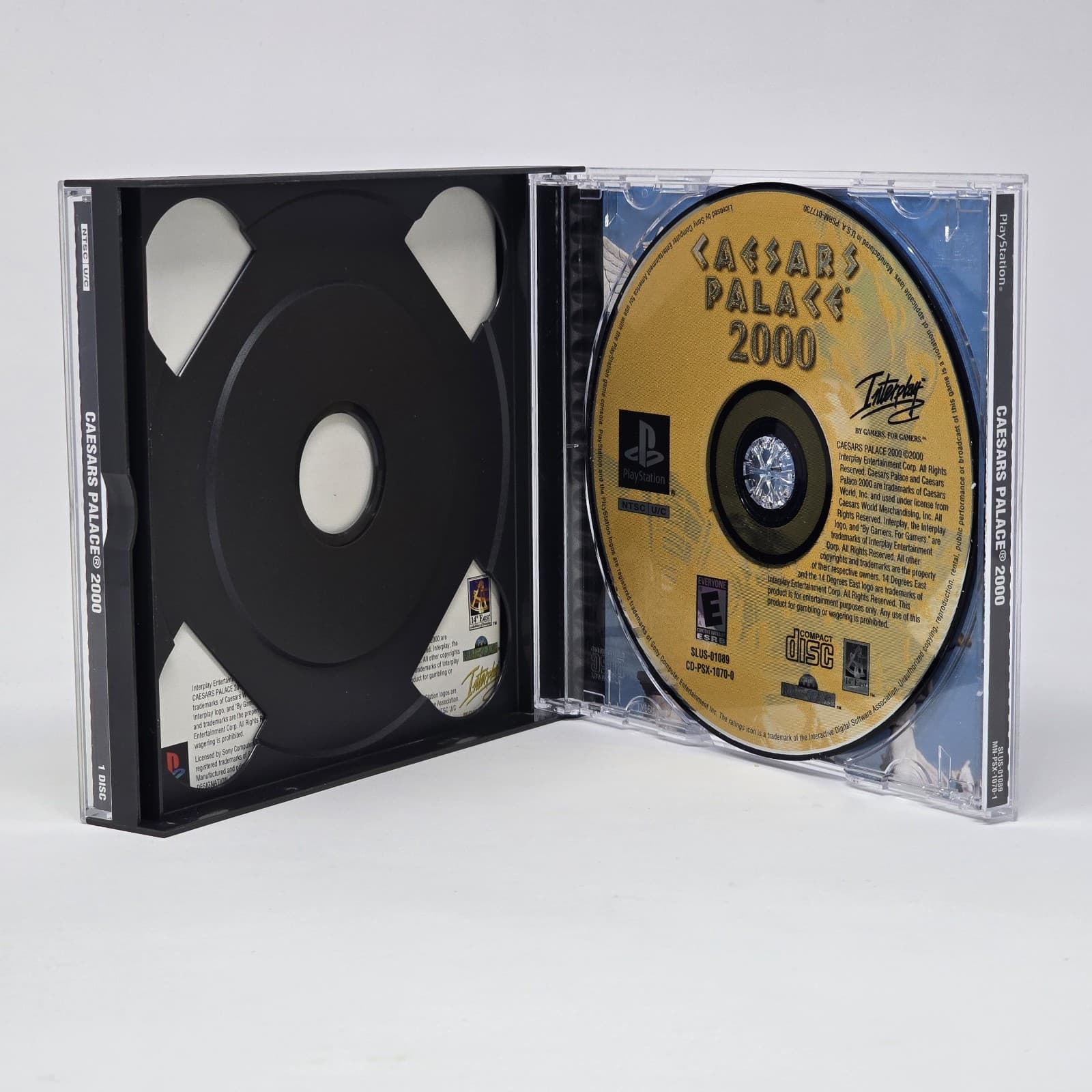 Caesars Palace 2000: Millennium Gold Edition (PlayStation 1 PS1) CIB & TESTED - Thumbnail 3