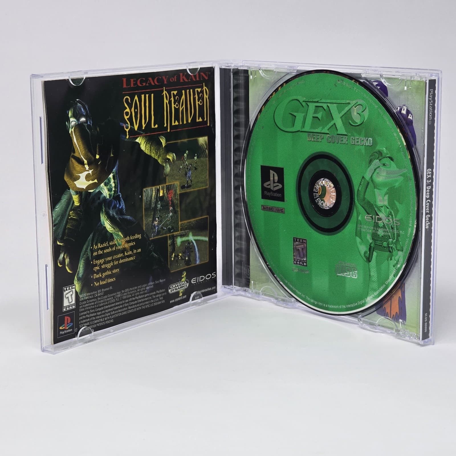 Gex 3: Deep Cover Gecko (PlayStation 1 PS1) CIB COMPLETE & TESTED - Thumbnail 2