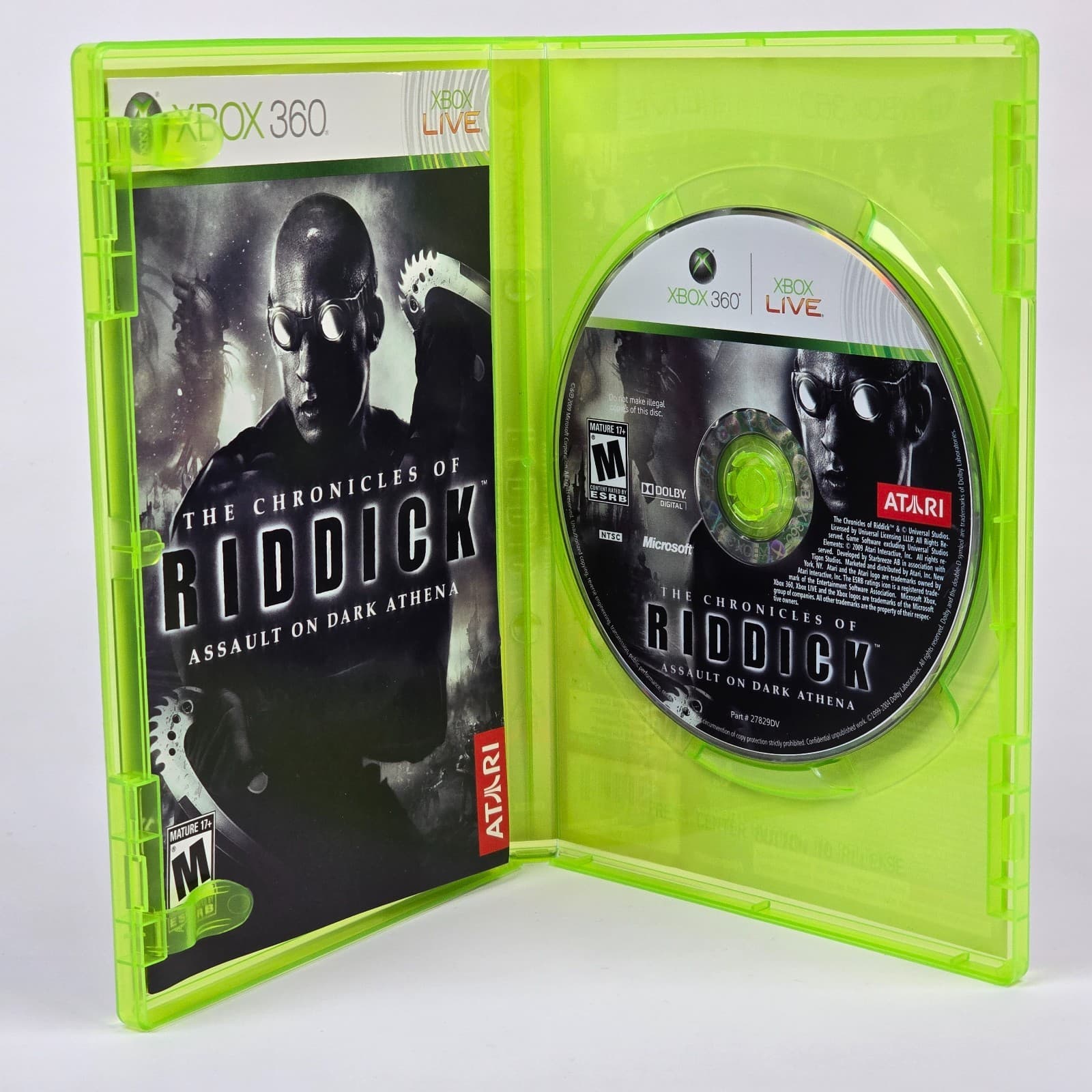 The Chronicles of Riddick: Assault on Dark Athena (Xbox 360) CIB COMPLETE - Thumbnail 2