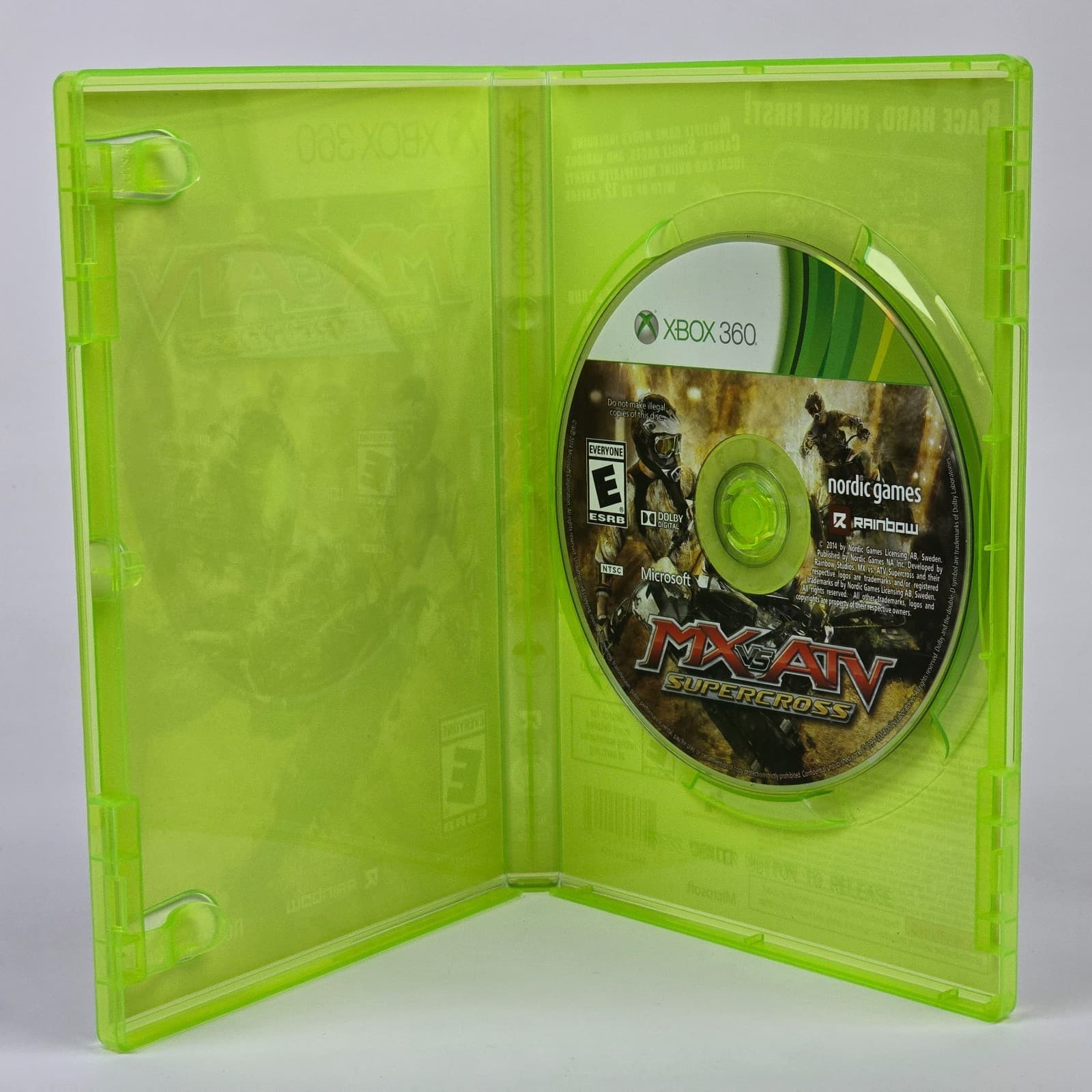 SBK X: Superbike World Championship (Xbox 360) Case & Disc - Thumbnail 2