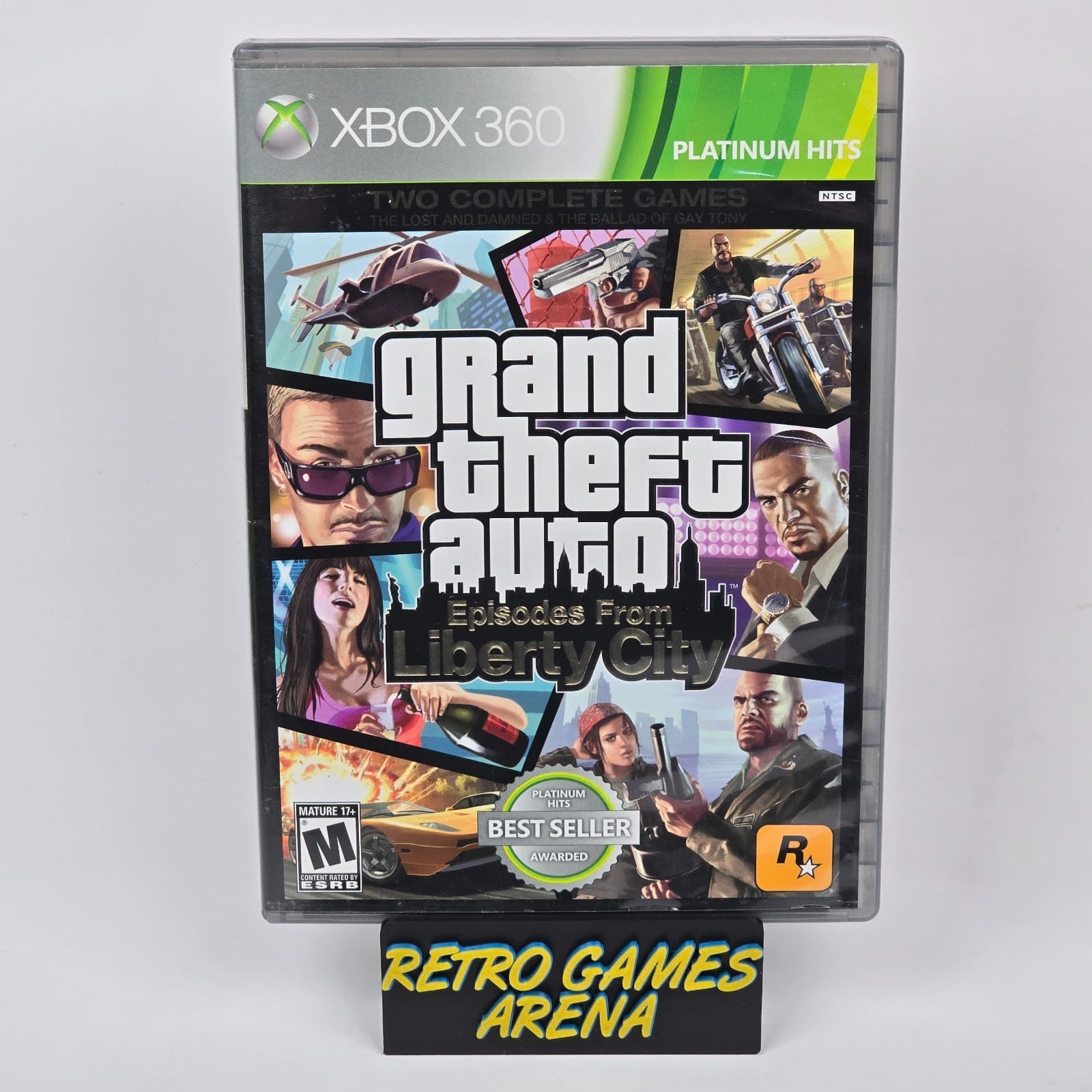 Grand Theft Auto: Episodes from Liberty City (Xbox 360) Platinum Hits CIB