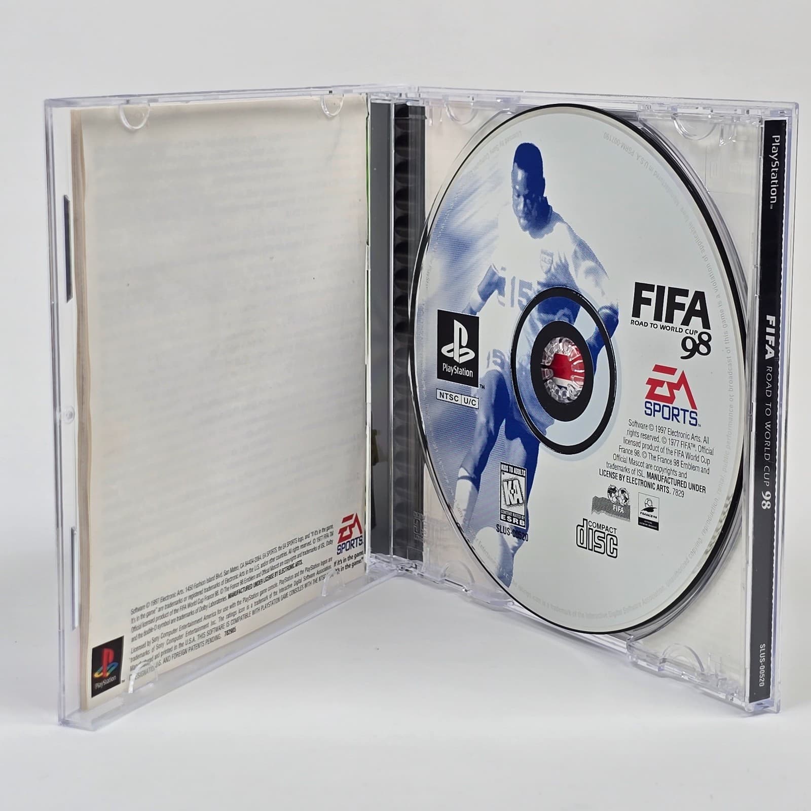 FIFA Road to World Cup 98 (PlayStation 1 PS1) CIB COMPLETE - Thumbnail 2