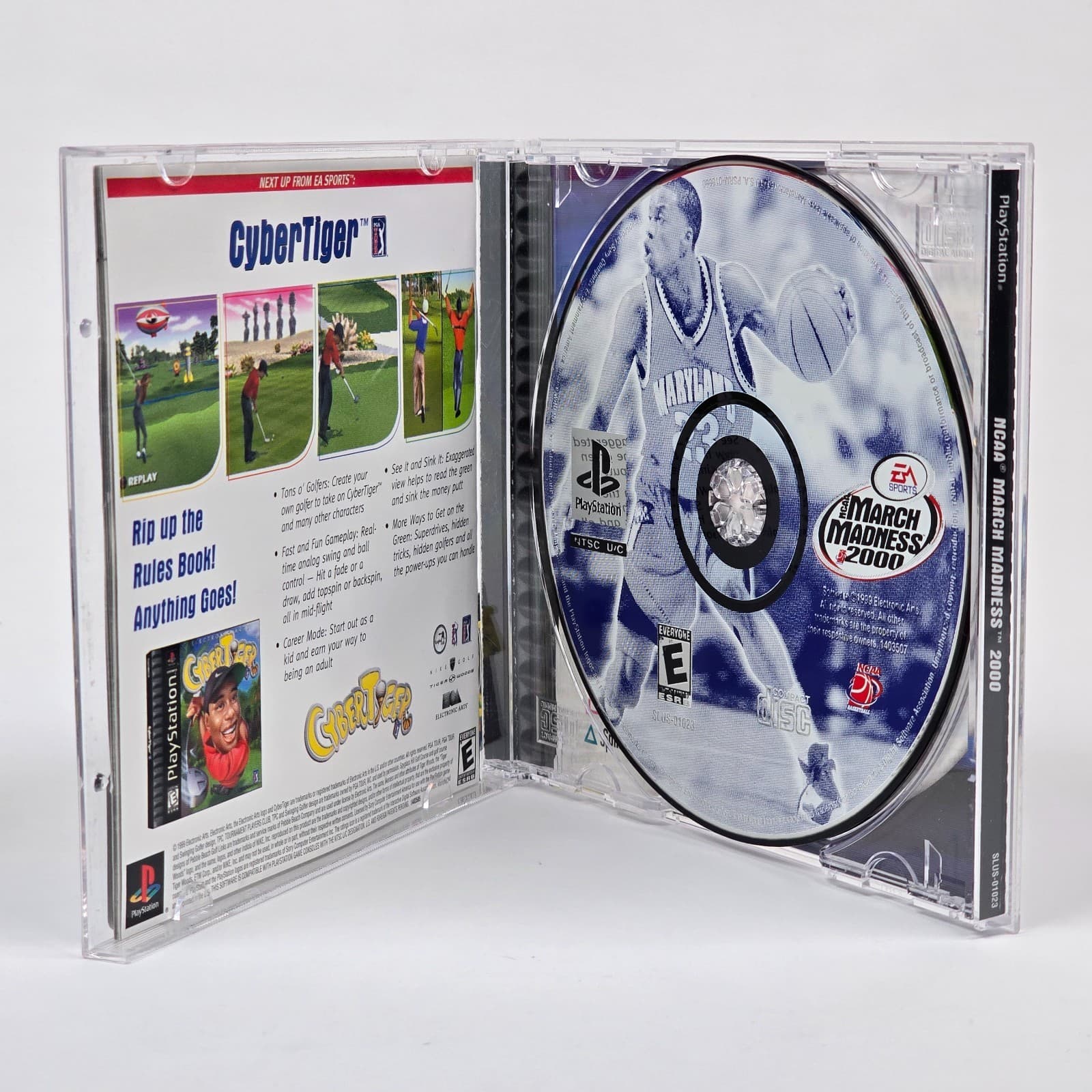 NCAA March Madness 2000 (PlayStation 1 PS1) CIB COMPLETE - Thumbnail 2