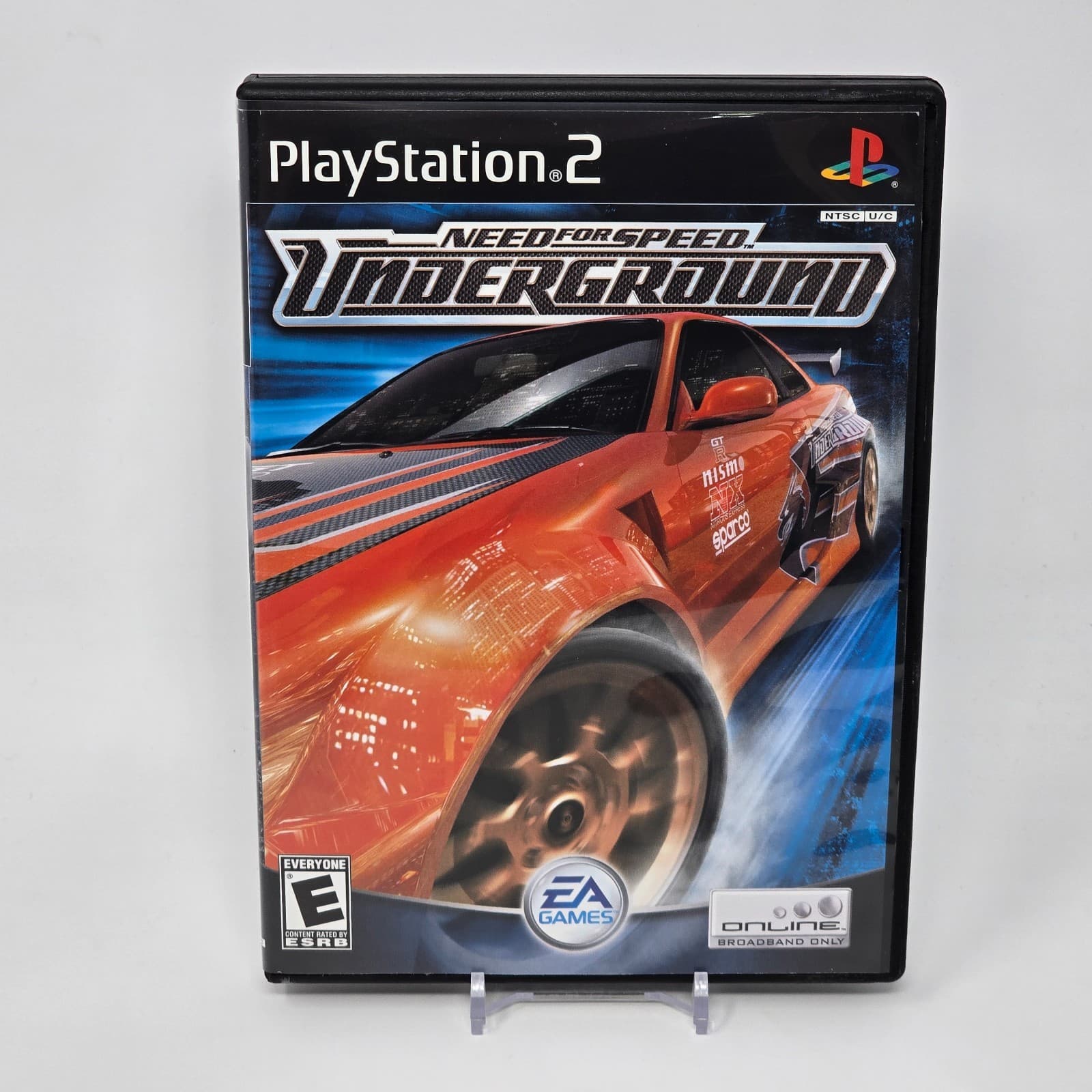 Need for Speed Underground (PlayStation 2 PS2) Black Label CIB COMPLETE & TESTED