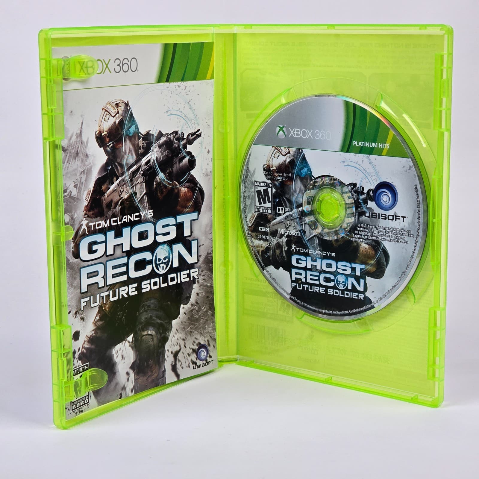 Ghost Recon: Future Soldier (Xbox 360) Platinum Hits CIB COMPLETE - Thumbnail 2