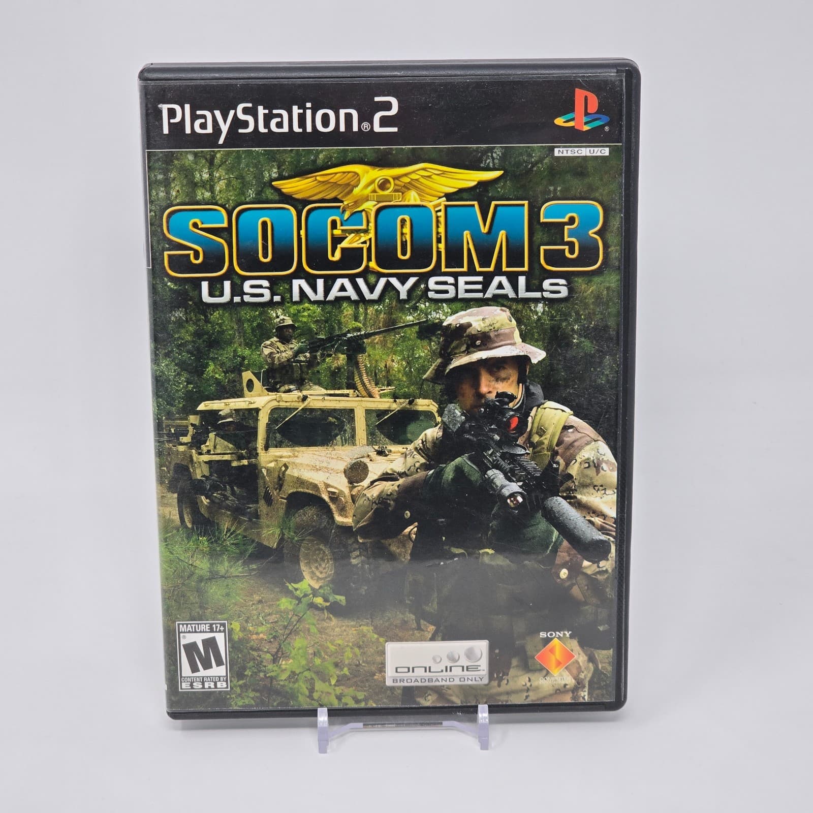 SOCOM 3: U.S. Navy SEALs (PlayStation 2 PS2) Black Label CIB COMPLETE & TESTED