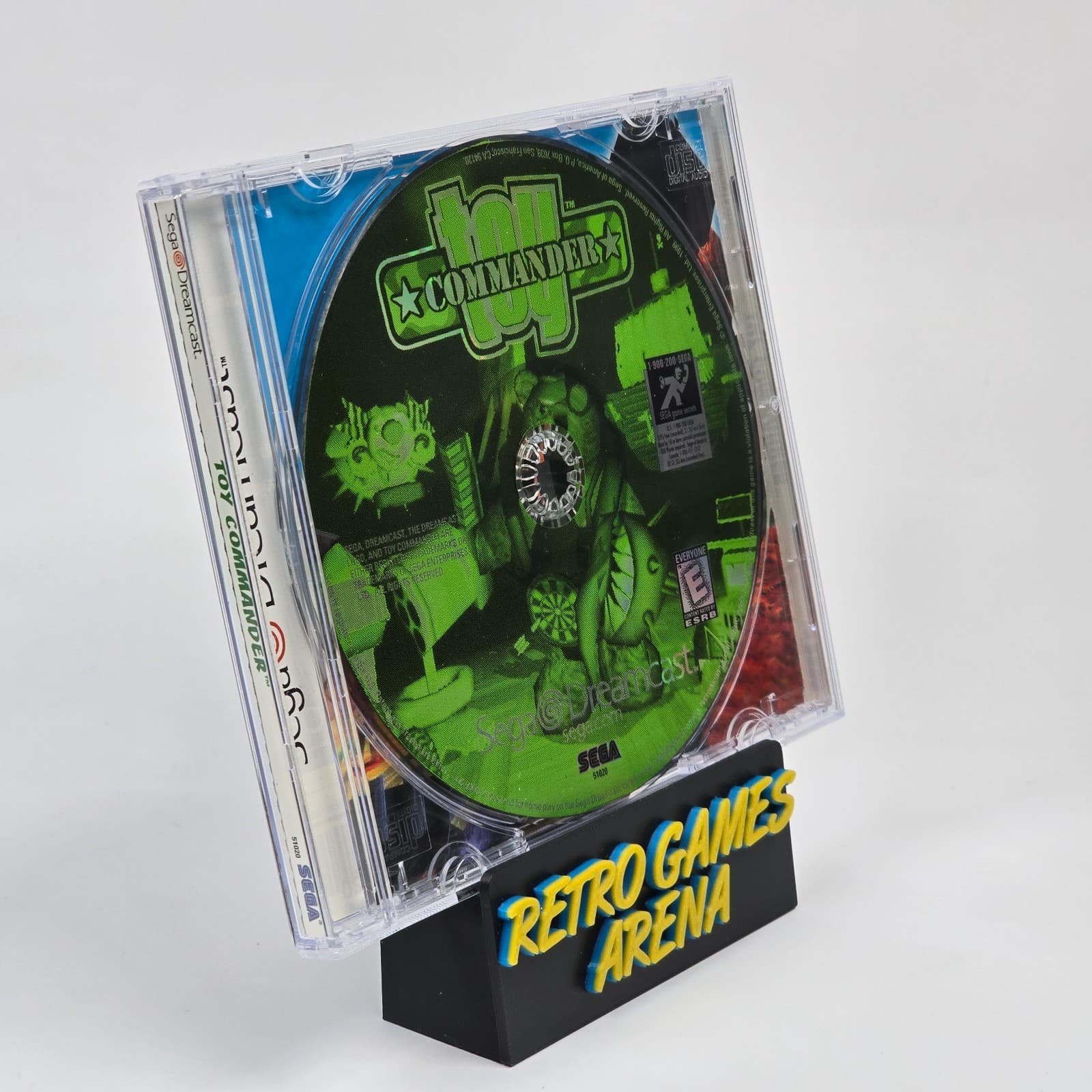 Toy Commander (Sega Dreamcast) Case & Disc (No Manual)
