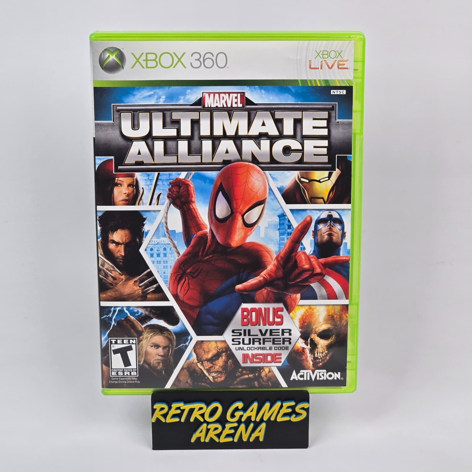 Marvel: Ultimate Alliance (Xbox 360) CIB COMPLETE