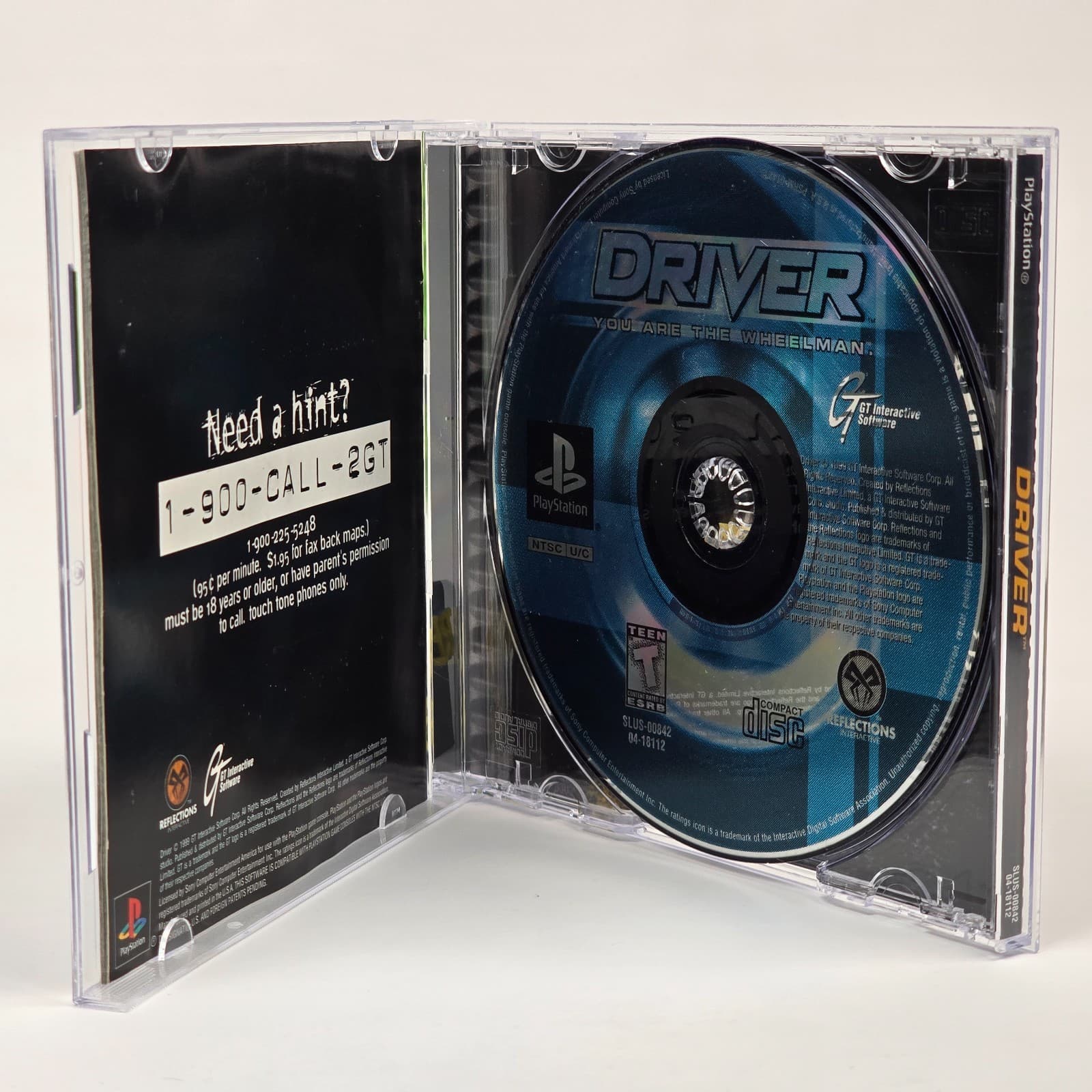 Driver (PlayStation 1 PS1) Black Label CIB COMPLETE - Thumbnail 2