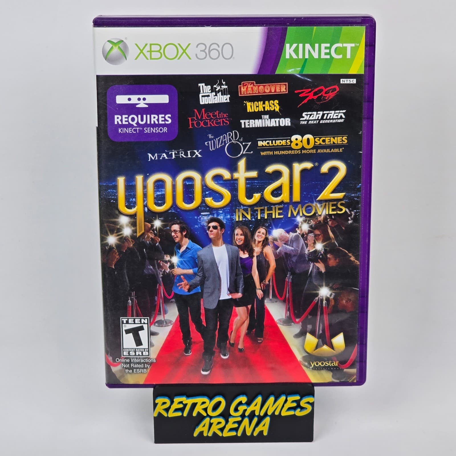 Yoostar 2: In the Movies (Xbox 360) CIB COMPLETE