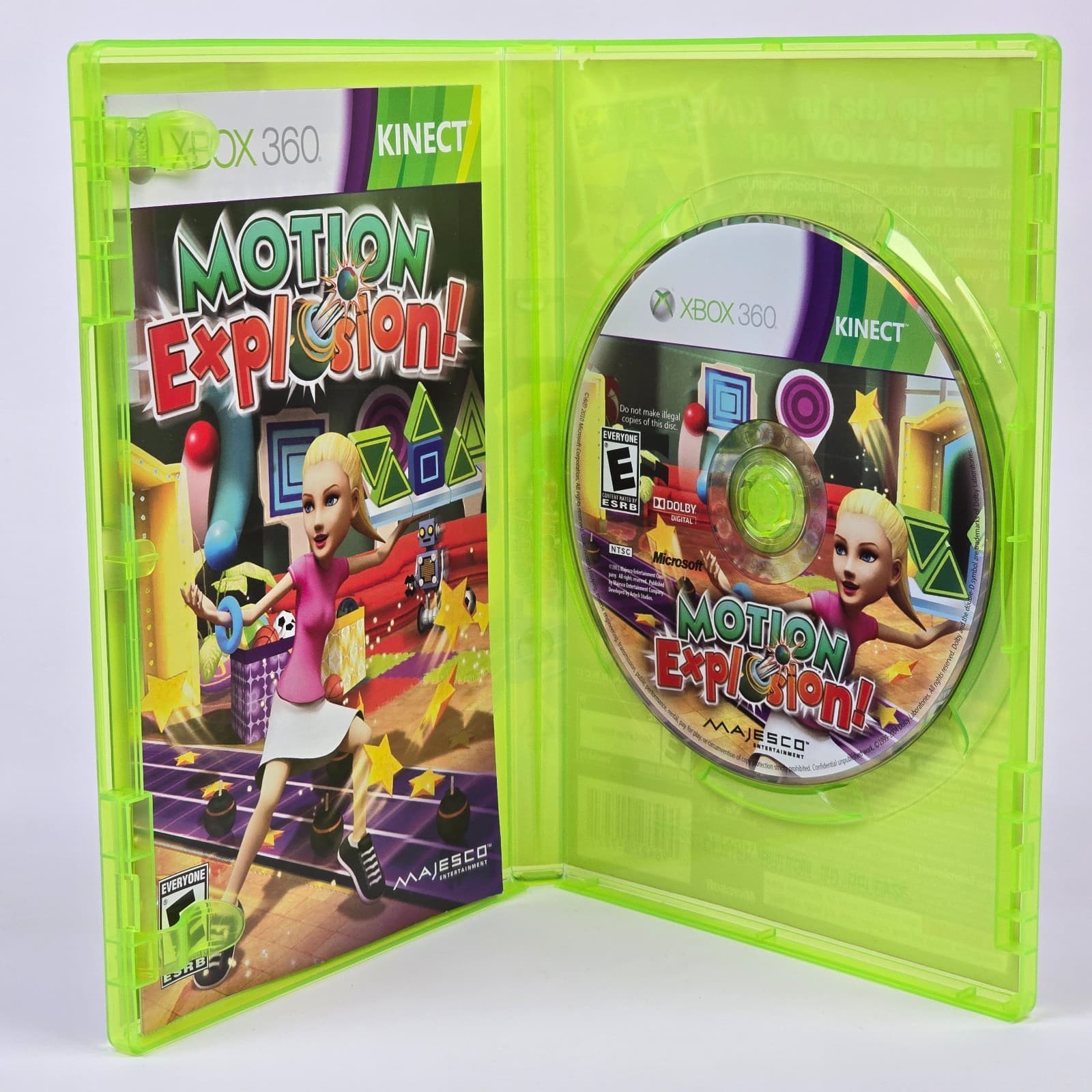 Motion Explosion (Xbox 360) CIB COMPLETE - Thumbnail 2