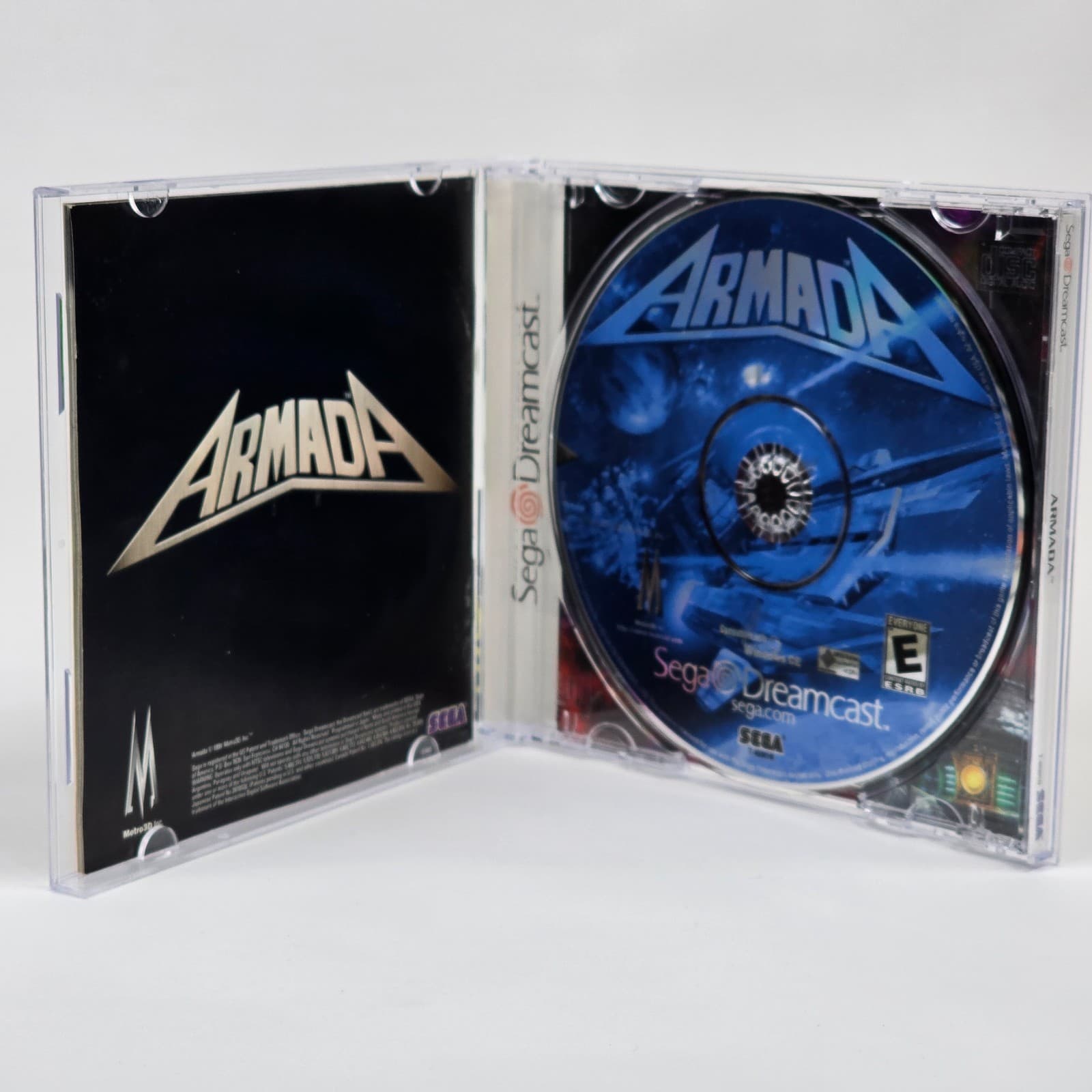 Armada (Sega Dreamcast) CIB COMPLETE (Cover Discoloration) - Thumbnail 2