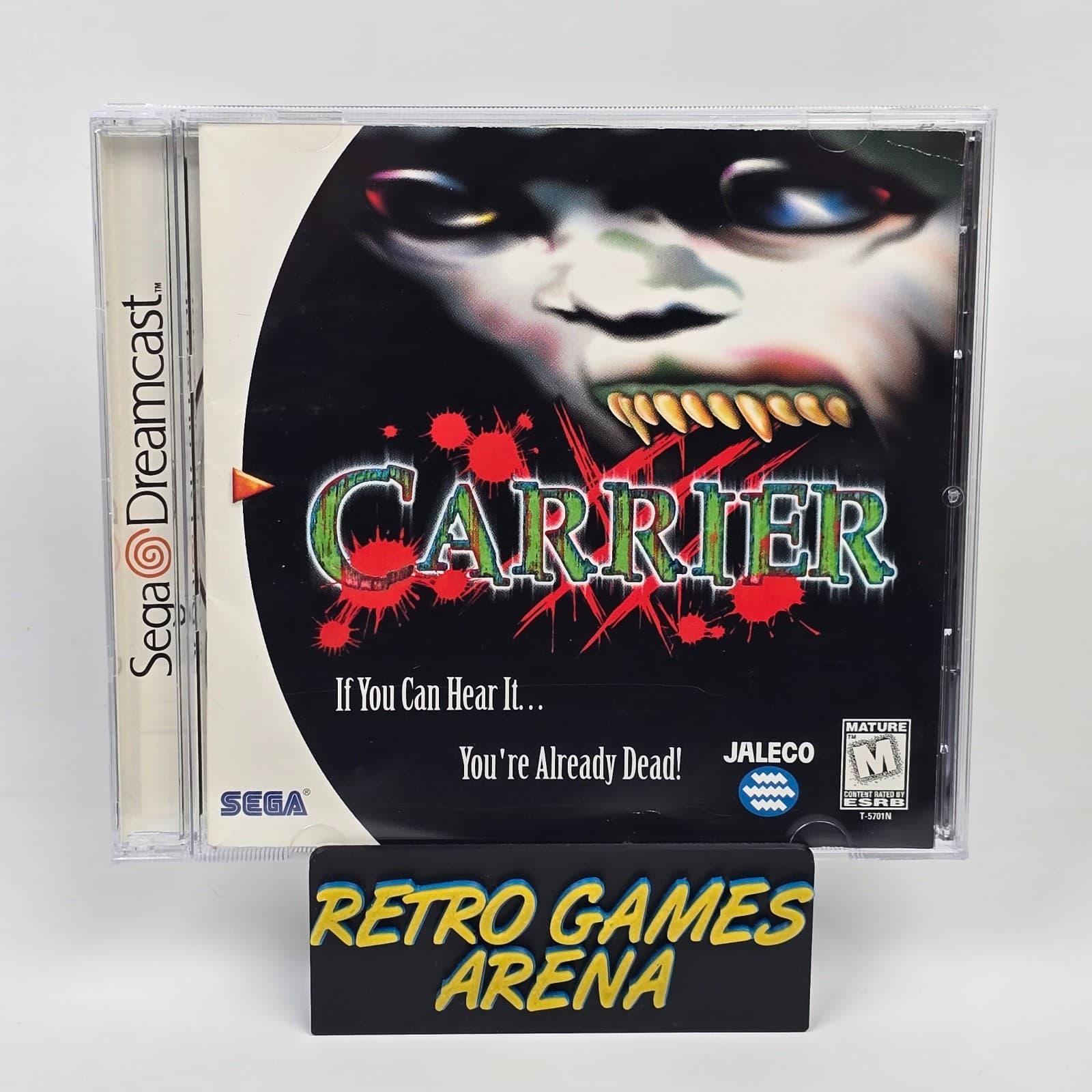 Carrier (Sega Dreamcast) CIB COMPLETE
