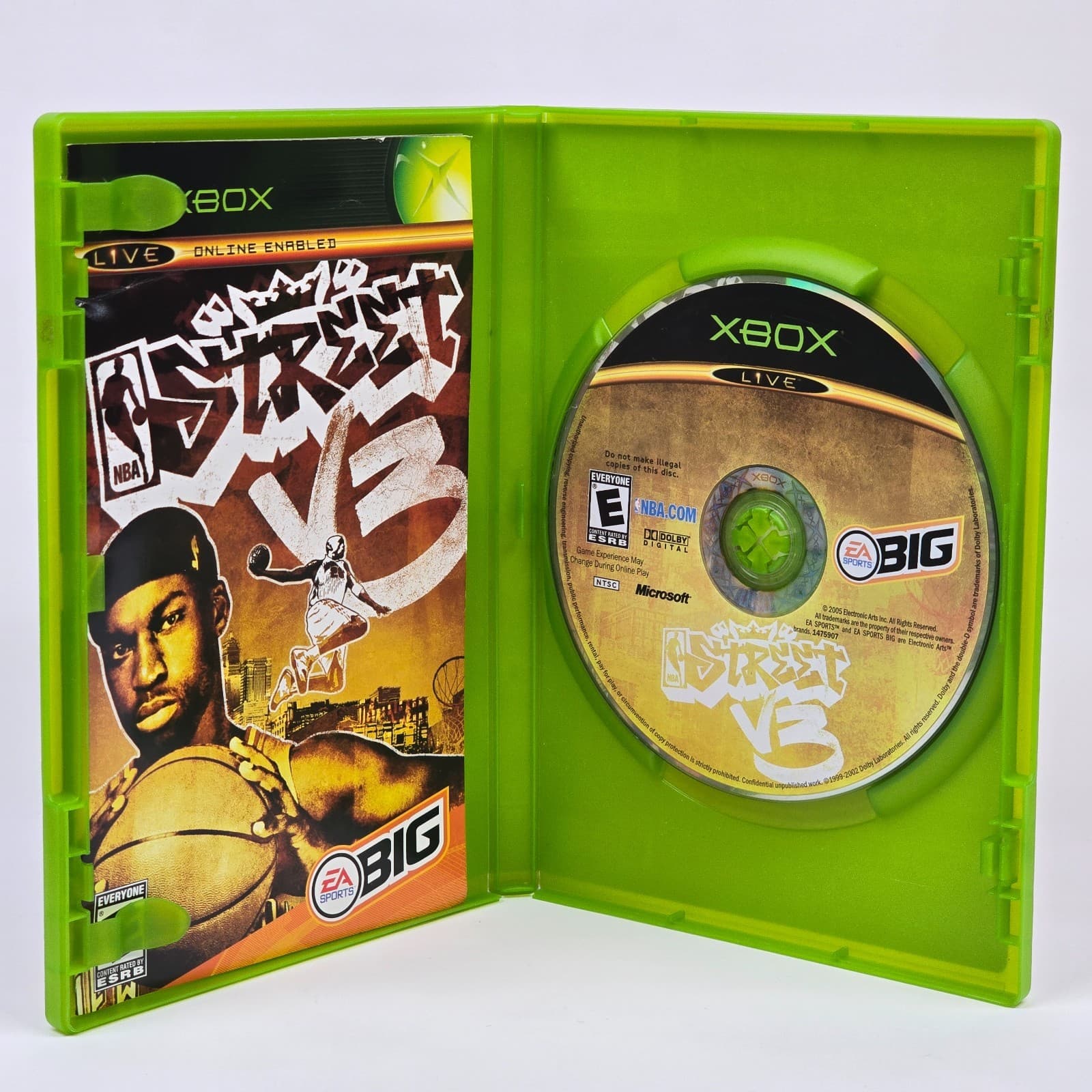 NBA Street Volume Vol 3 V3 (Original Xbox) CIB COMPLETE - Thumbnail 2
