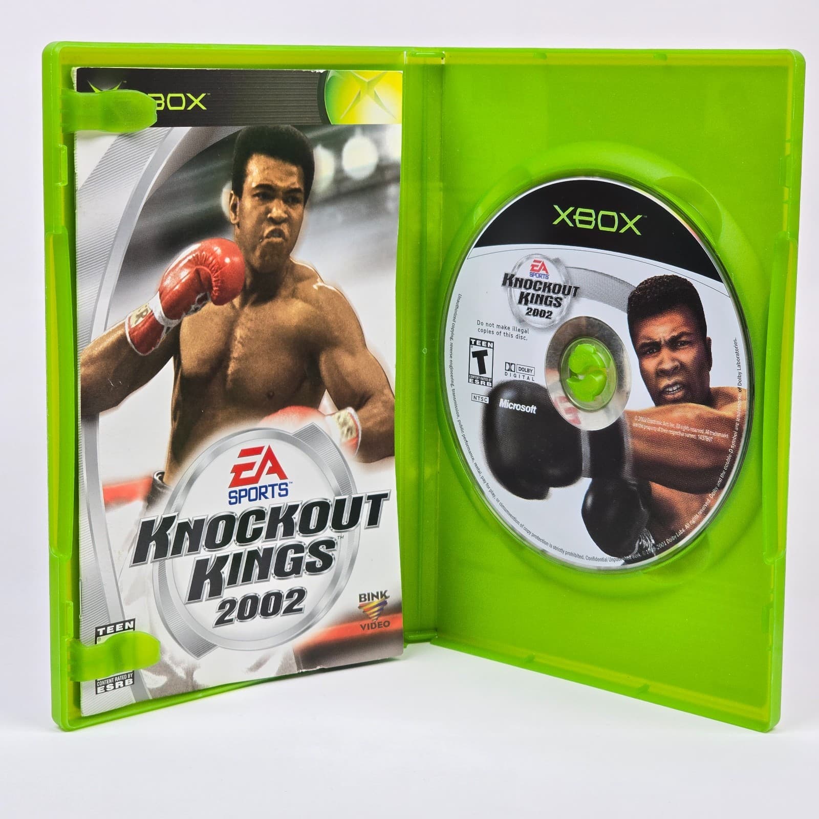 Knockout Kings 2002 (Original Xbox) CIB COMPLETE - Thumbnail 2