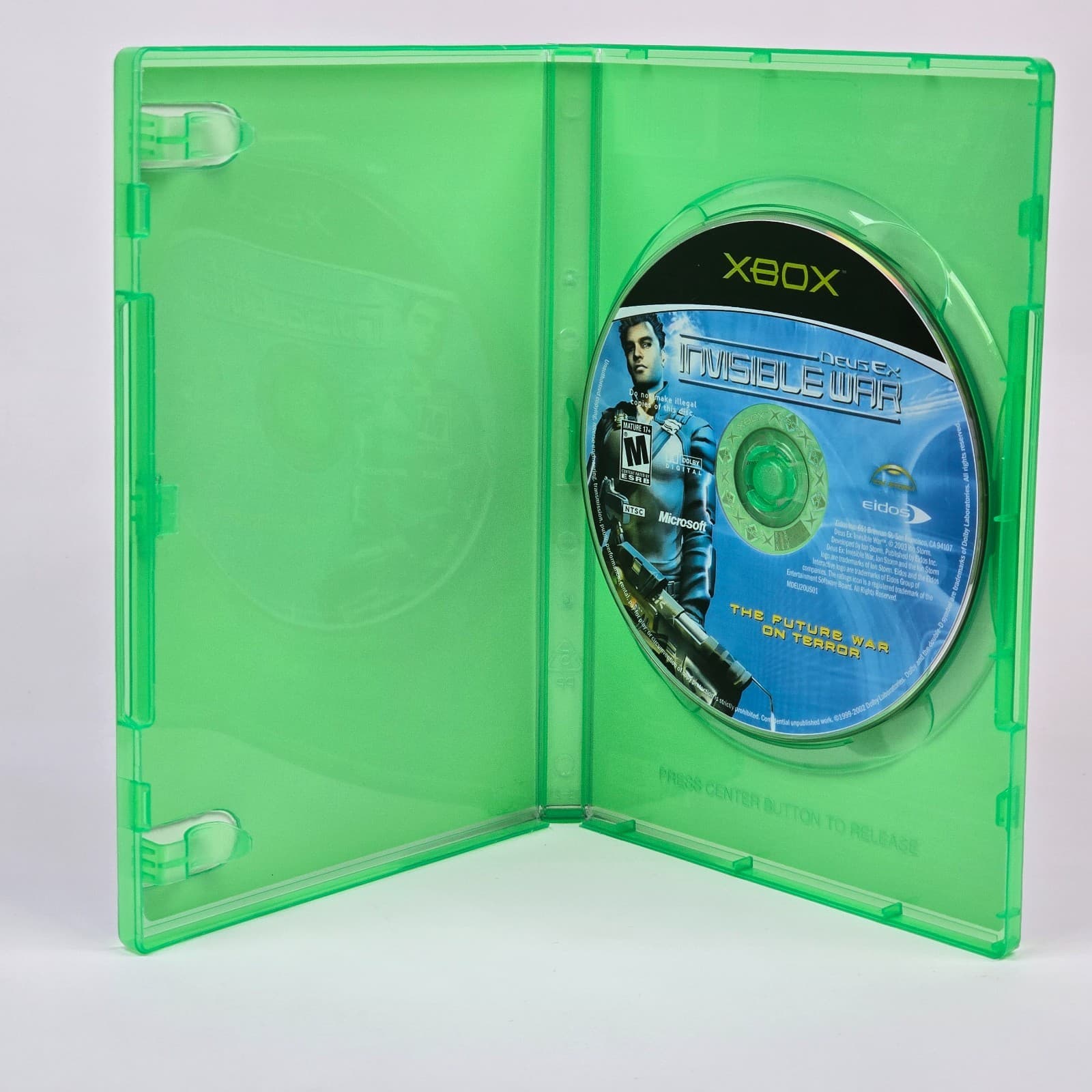 Deus Ex: Invisible War (Original Xbox) Case & Disc - Thumbnail 2