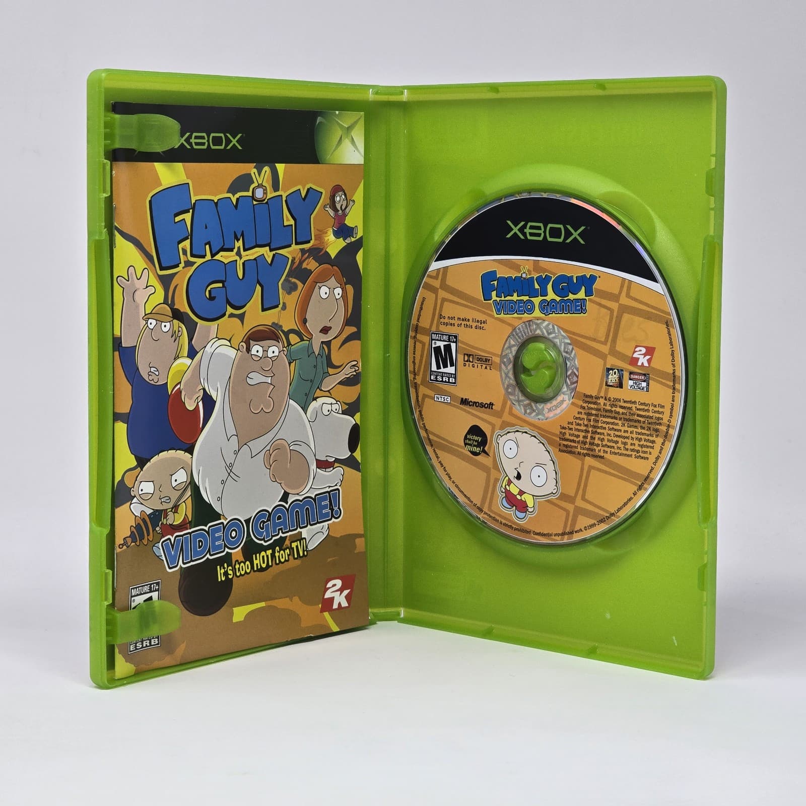 Family Guy Video Game (Original Xbox) CIB COMPLETE & TESTED - Thumbnail 2