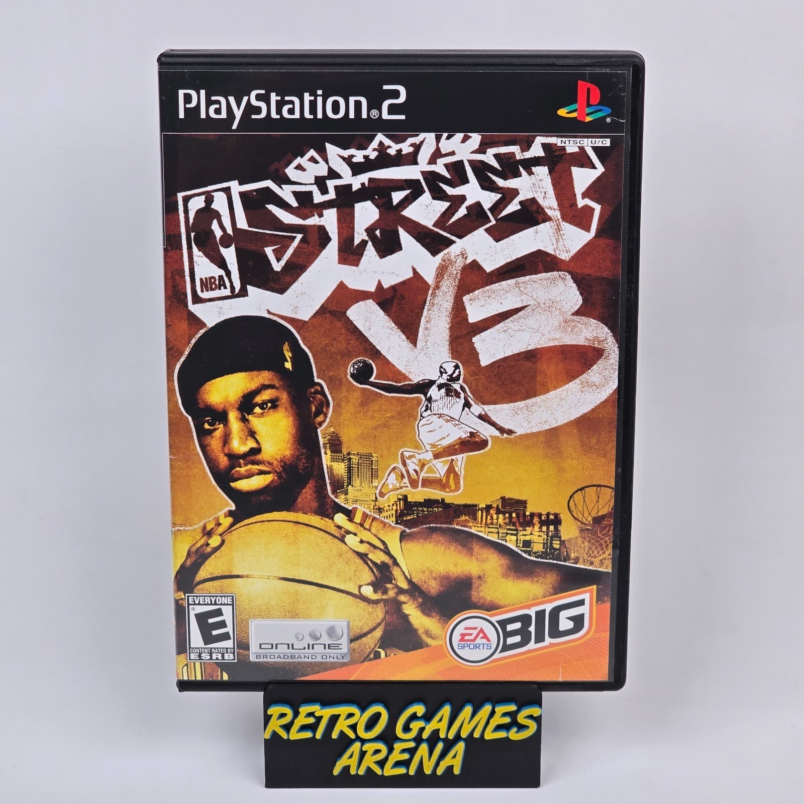 NBA Street Vol Volume 3 V3 (PlayStation 2 PS2) Case & Disc