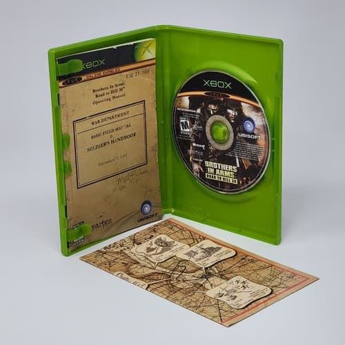 Brothers In Arms Road To Hill 30 (Original Xbox) CIB COMPLETE w/ MAP & TESTED - Thumbnail 2