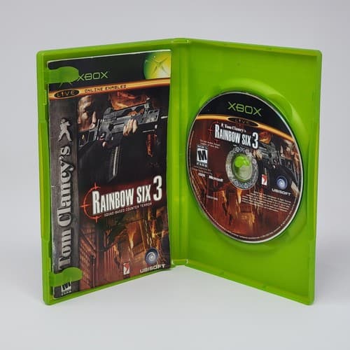 Rainbow Six 3 (Original Xbox) Black Label CIB COMPLETE & TESTED - Thumbnail 2