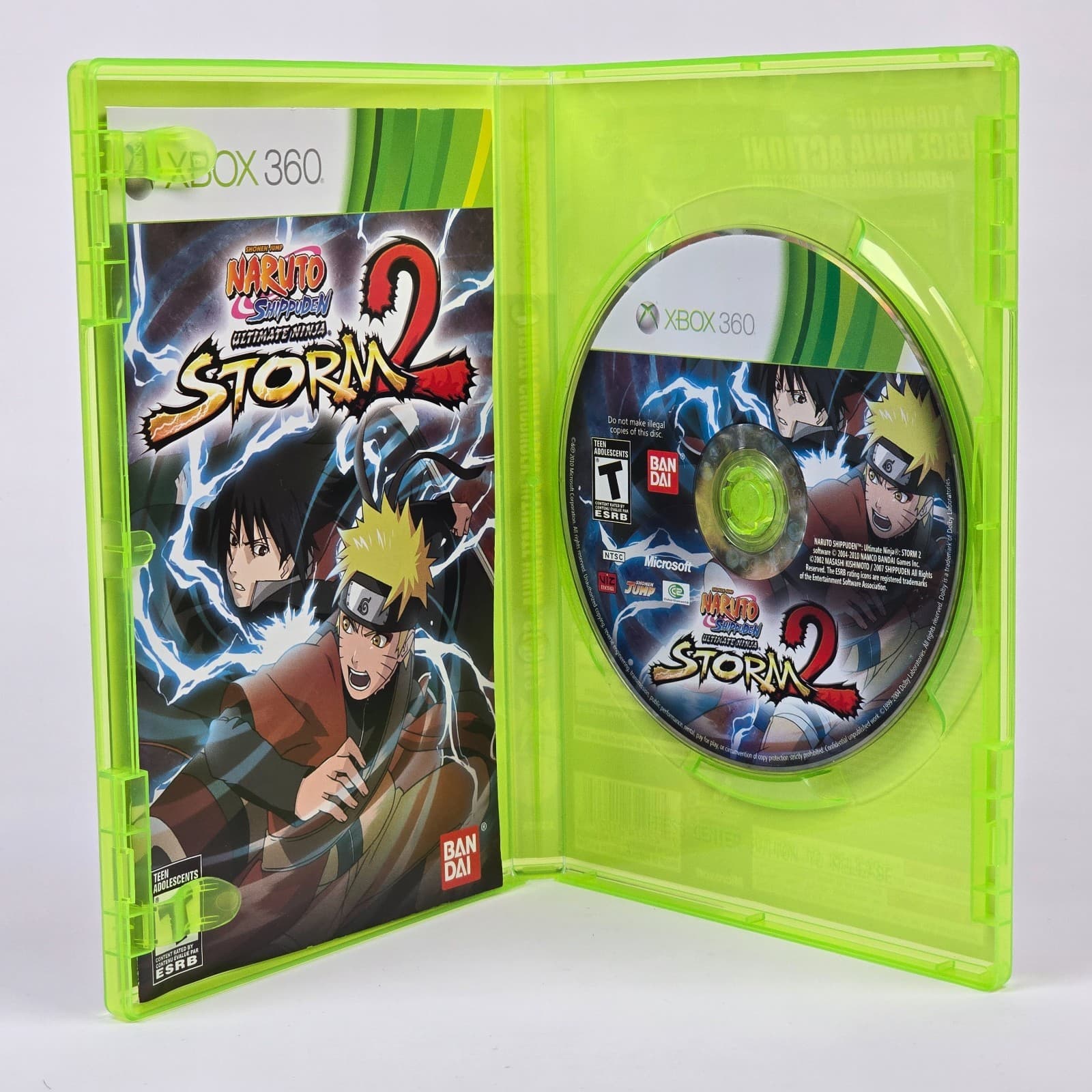 Naruto Shippuden: Ultimate Ninja Storm 2 (Xbox 360) CIB COMPLETE - Thumbnail 2