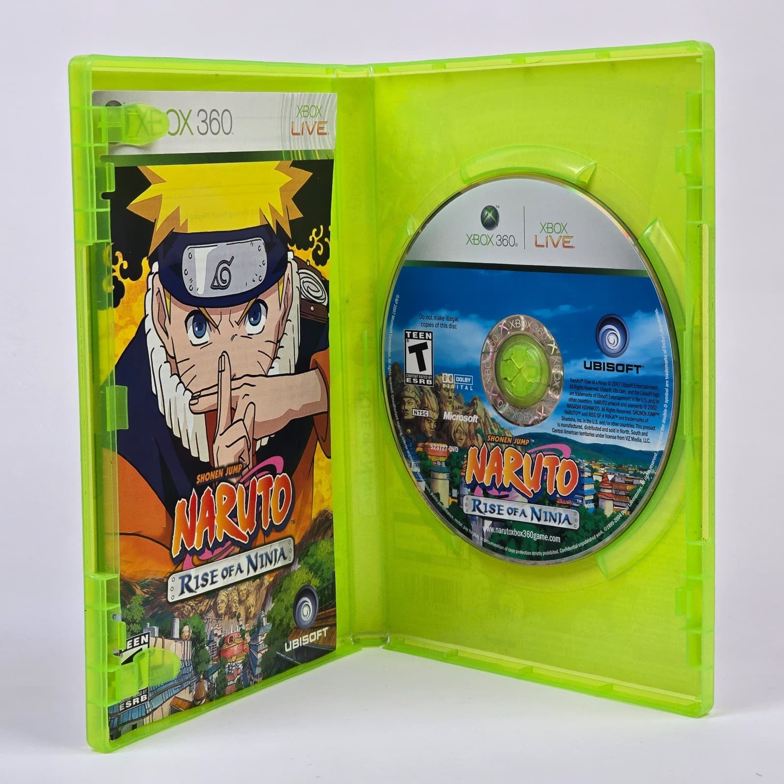 Naruto: Rise of a Ninja (Xbox 360) CIB COMPLETE - Thumbnail 2