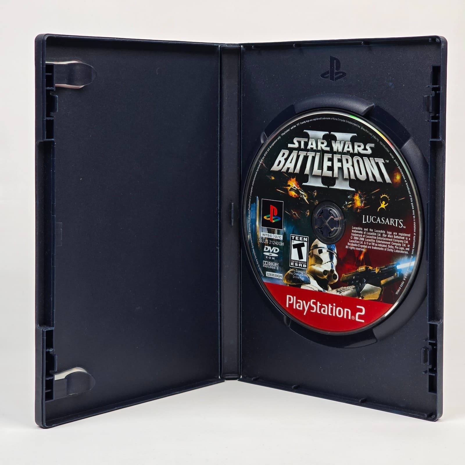 Star Wars: Battlefront II 2 (PlayStation 2 PS2) Greatest Hits Case & Disc - Thumbnail 2