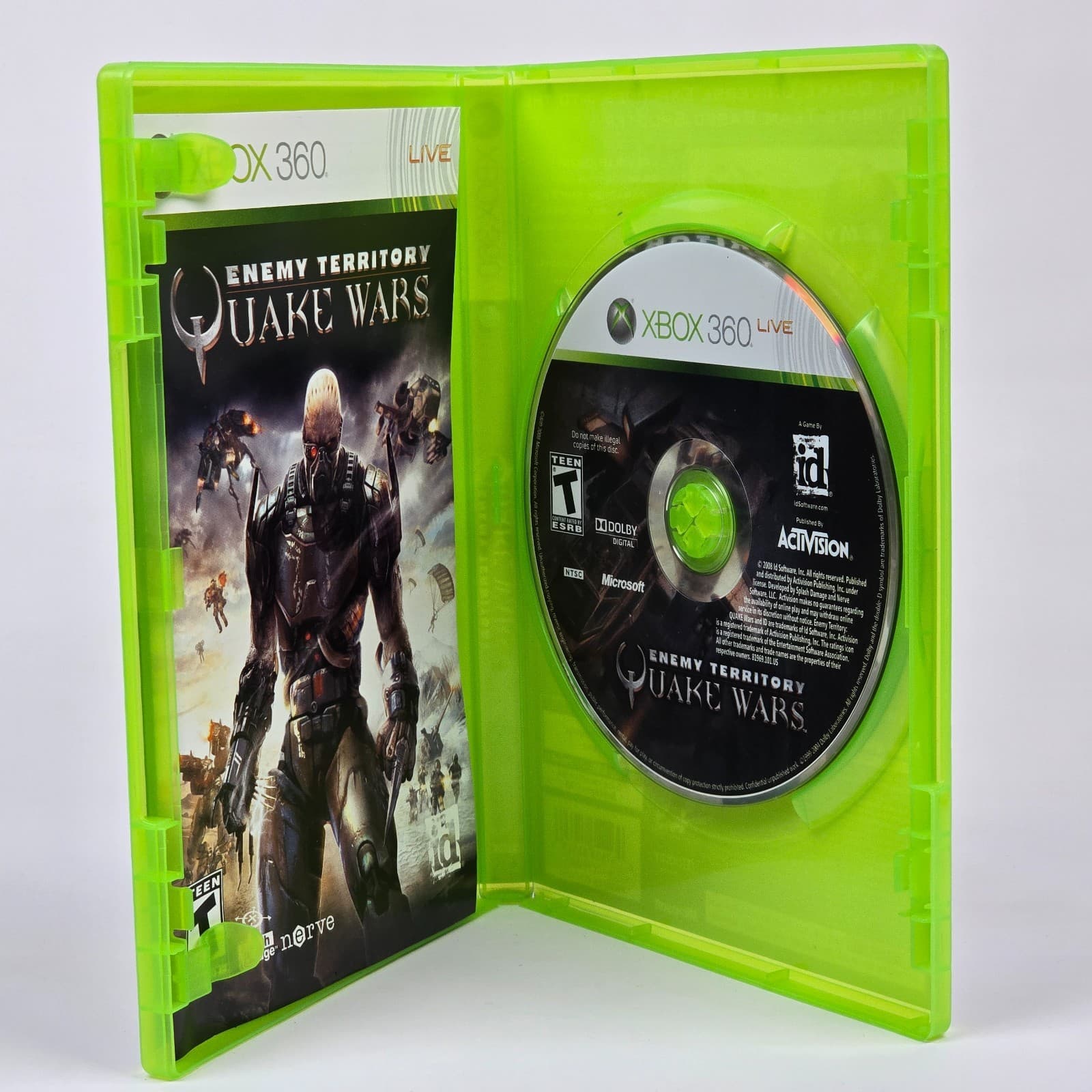 Enemy Territory: Quake Wars (Xbox 360) CIB COMPLETE - Thumbnail 2
