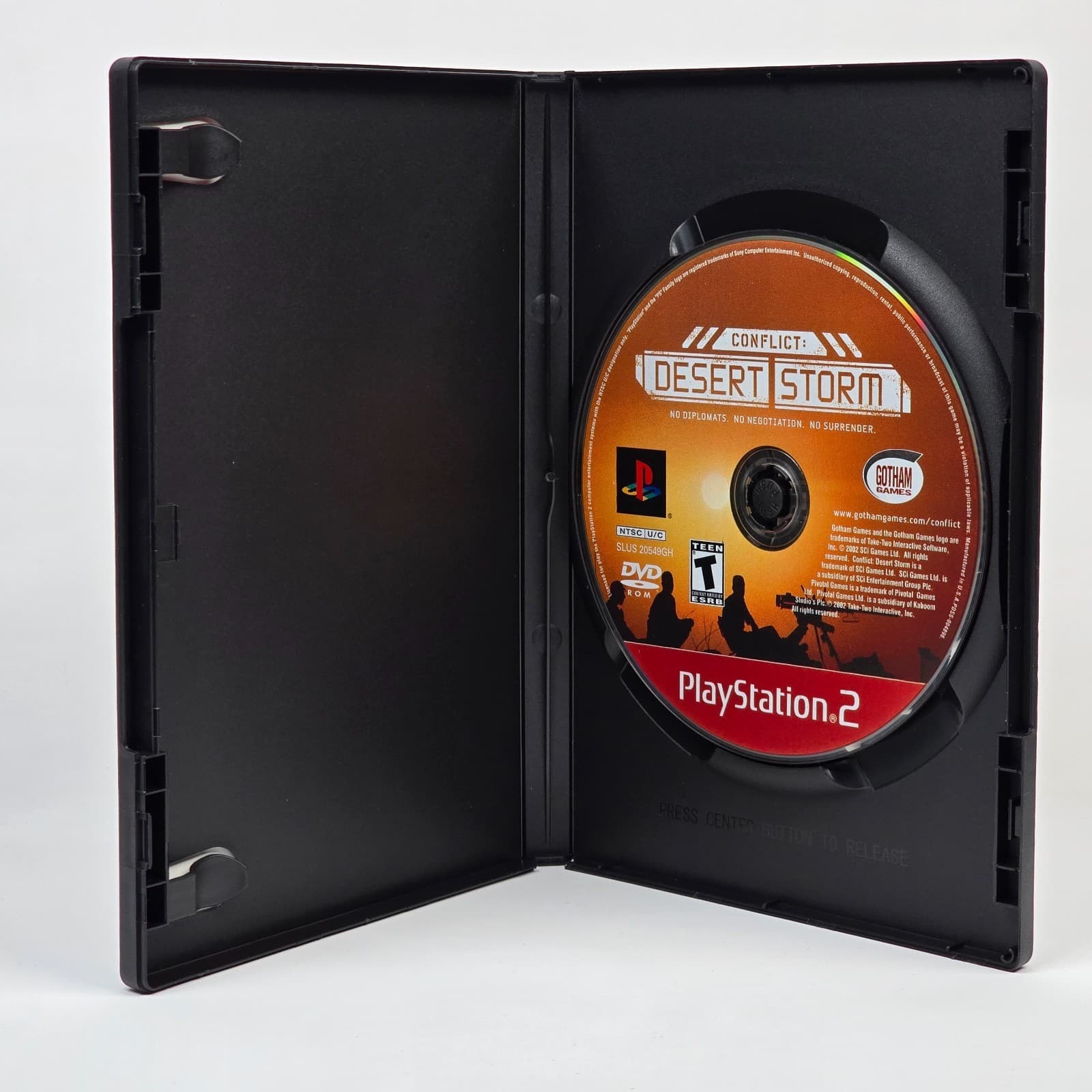 Conflict: Desert Storm (PlayStation 2 PS2) Greatest Hits Case & Disc - Thumbnail 2